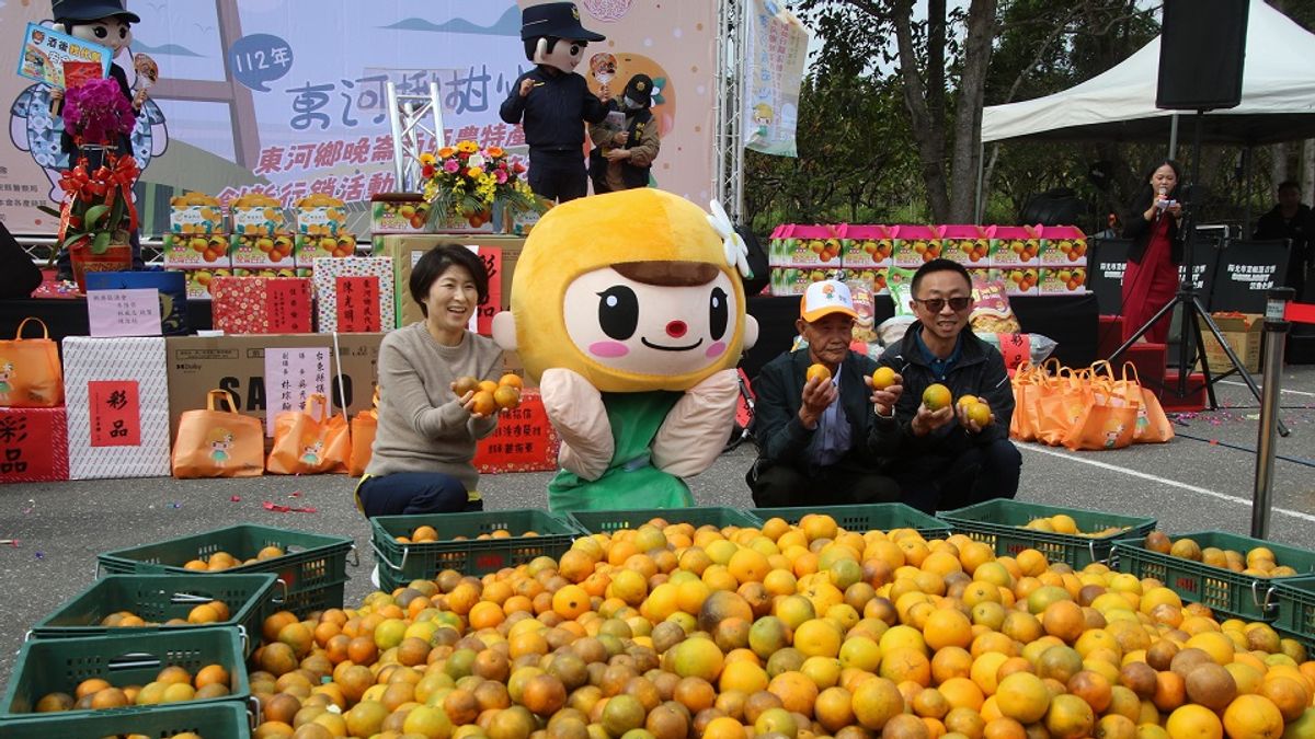 臺東縣東河鄉農會舉辦農民節活動,縣長饒慶鈴到場參與。(圖/臺東縣政府農業處提供) 臺東縣東河鄉農會舉辦農民節活動,縣長饒慶鈴到場參與。(圖/臺東縣政府農業處提供)