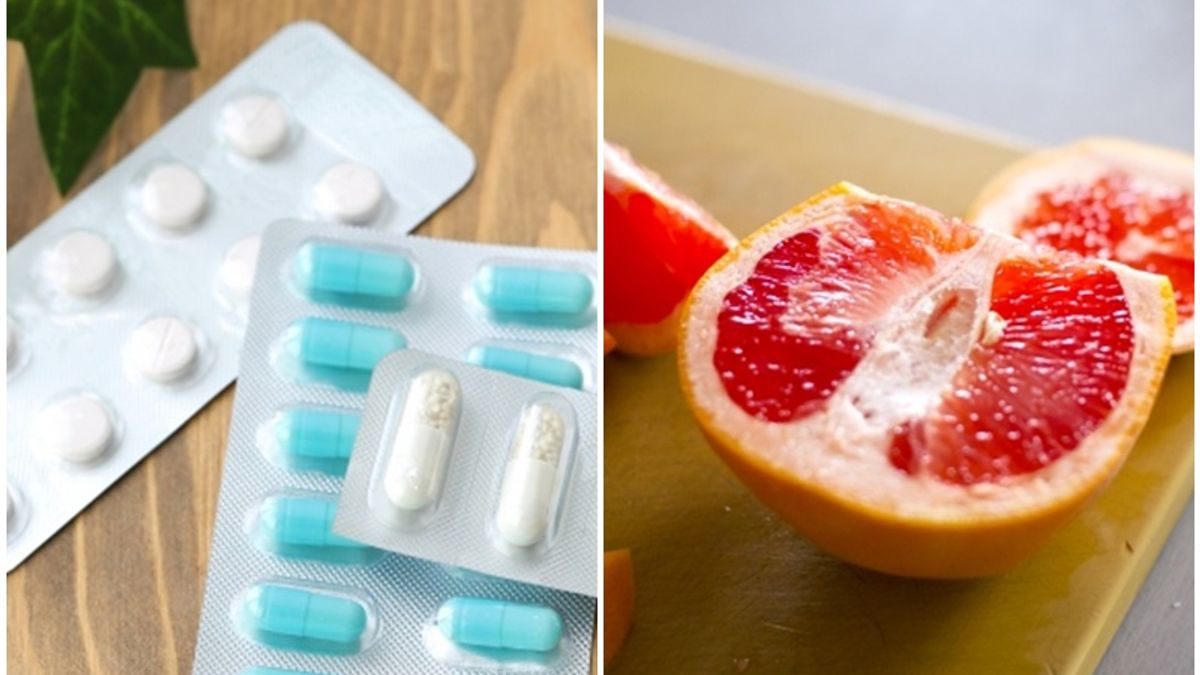 葡萄柚中含有大量類黃酮成份,會抑制肝臟CYP3A4酵素的代謝運作 。(示意圖/photoAC) 葡萄柚中含有大量類黃酮成份,會抑制肝臟CYP3A4酵素的代謝運作 。(示意圖/photoAC)