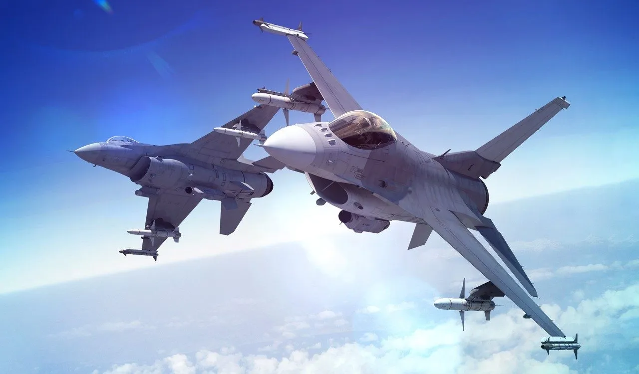 美國國務院日前宣布批准對台5億美元軍售案。圖為F-16戰機。（資料照，翻攝自Lockheed Martin官網） 