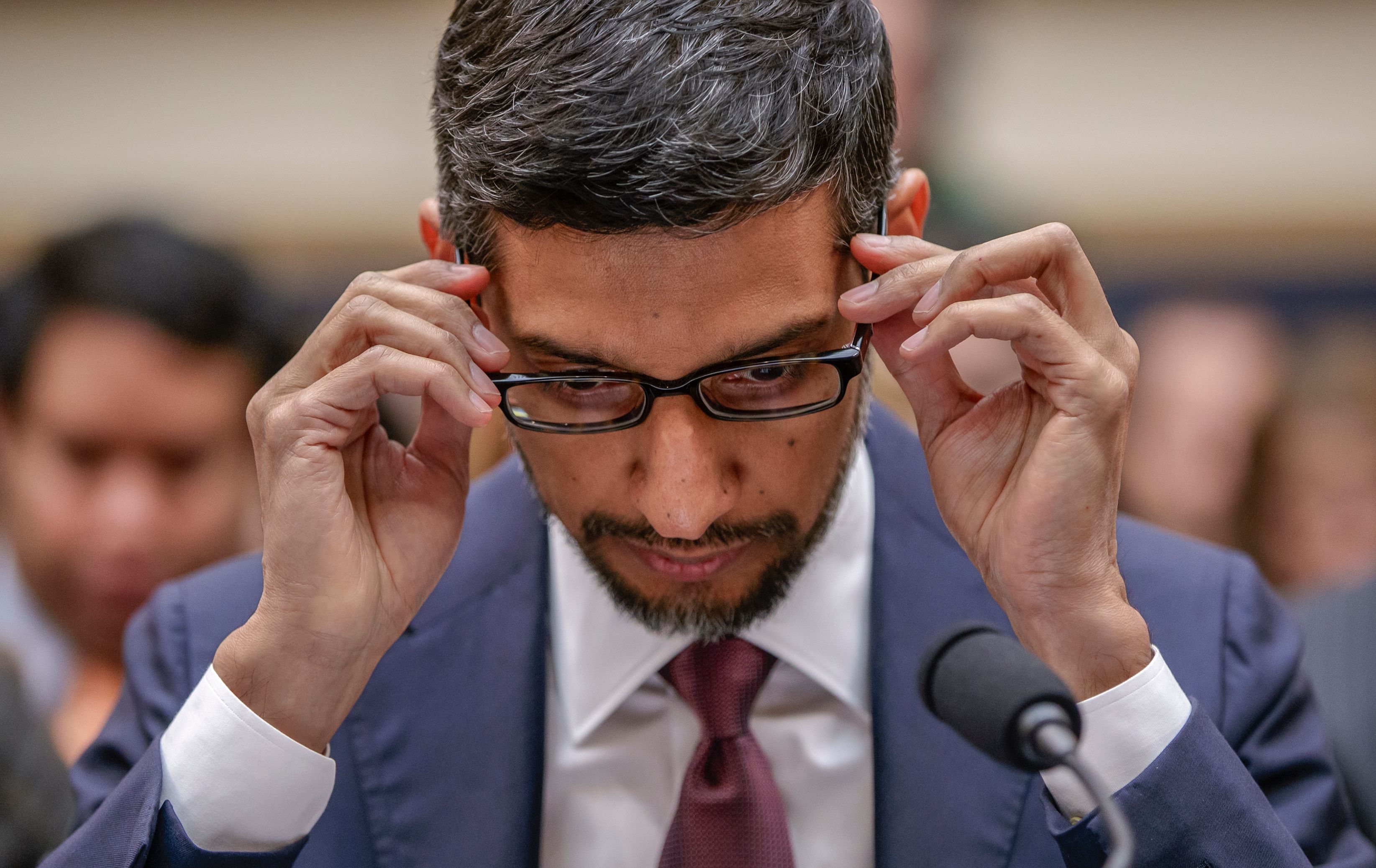 谷歌企業帝國掌門人皮猜（Sundar Pichai）（AP）
