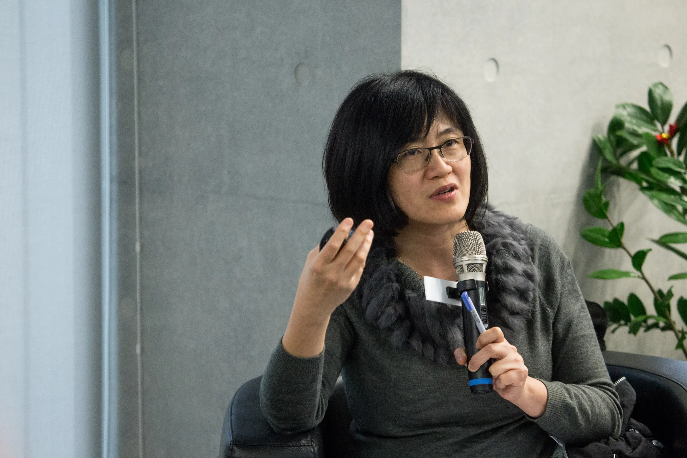 Professor Du Wen-ling. (Photo by Tsai Yao-cheng)