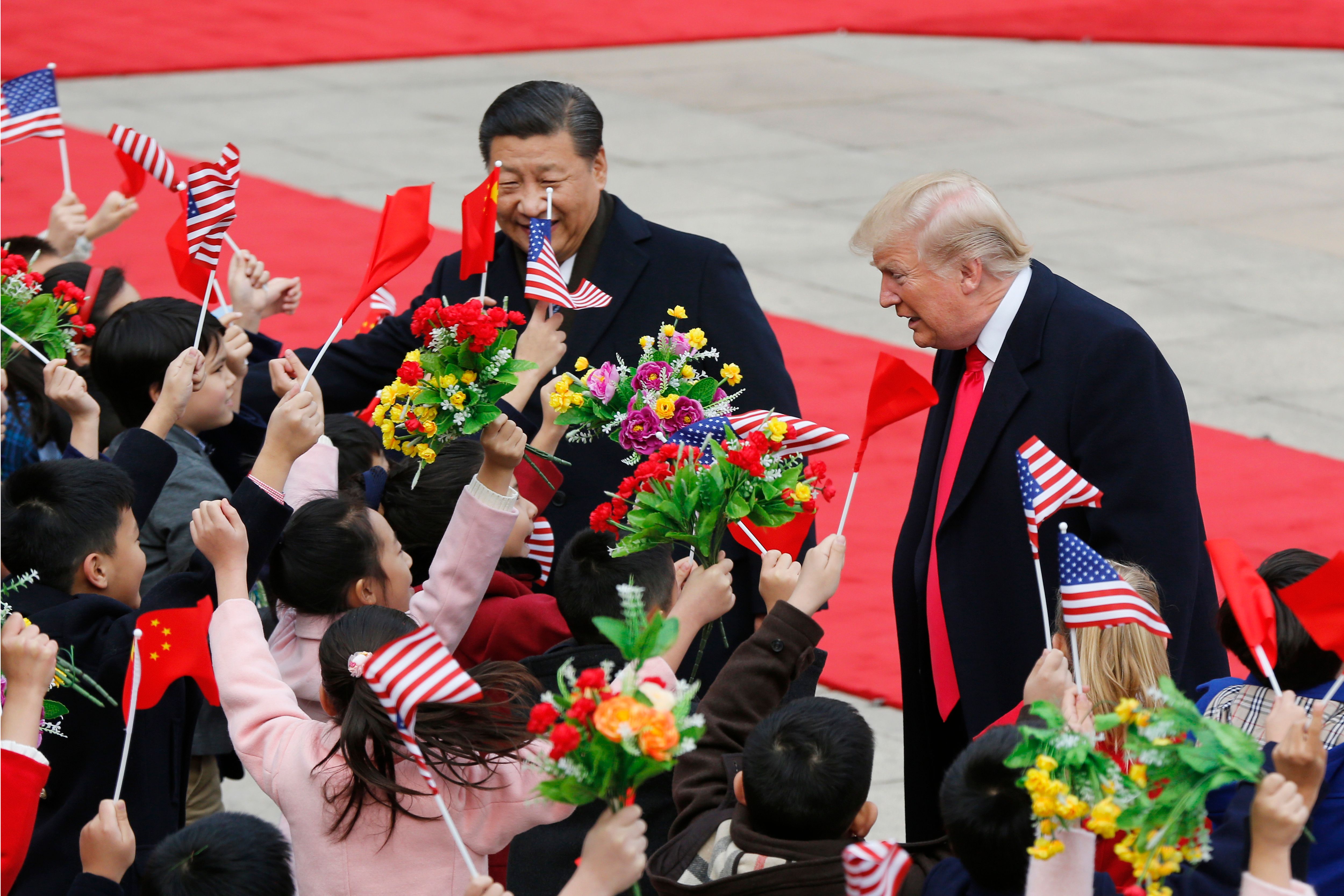 川習會、川普、習近平、中美關係、川普訪中、川普亞洲行。