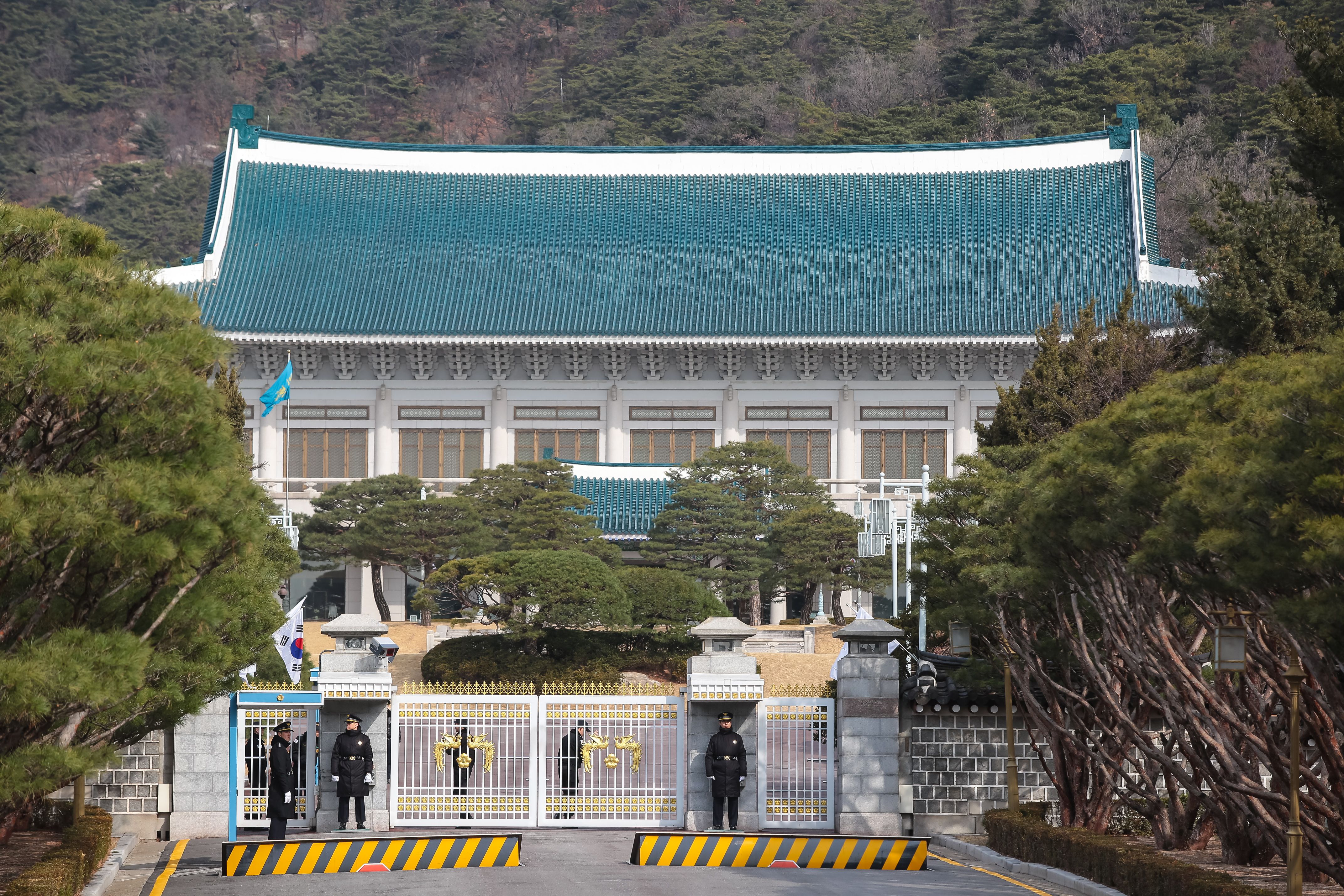 20180307-慰安婦專題，韓國首爾，韓國總統府青瓦台。（顏麟宇攝）