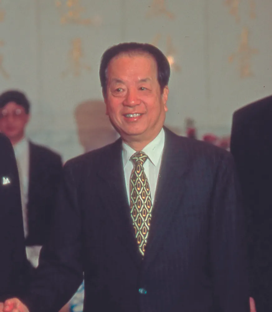 錢其琛曾喊話，要求兩岸在一個中國原則下進行政治談判。（林瑞慶攝）