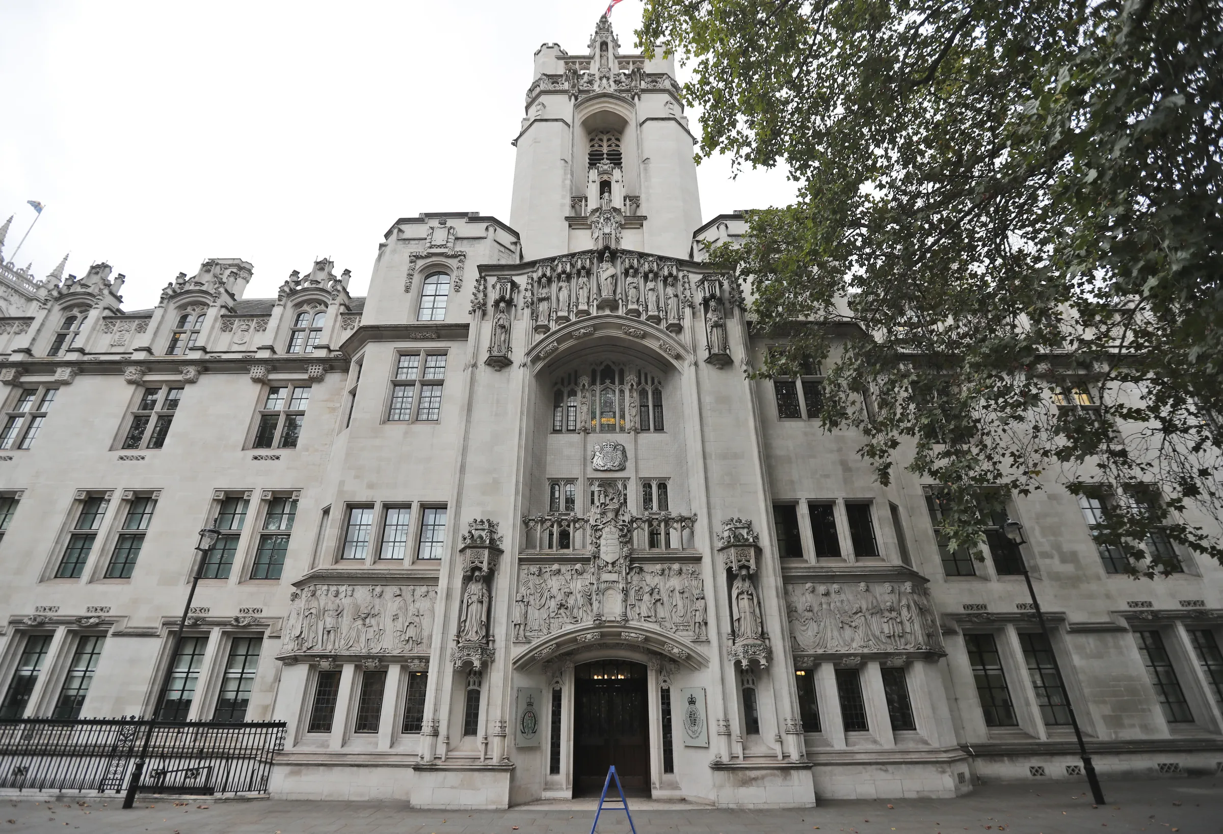 位於倫敦的英國最高法院（UK Supreme Court）（AP）