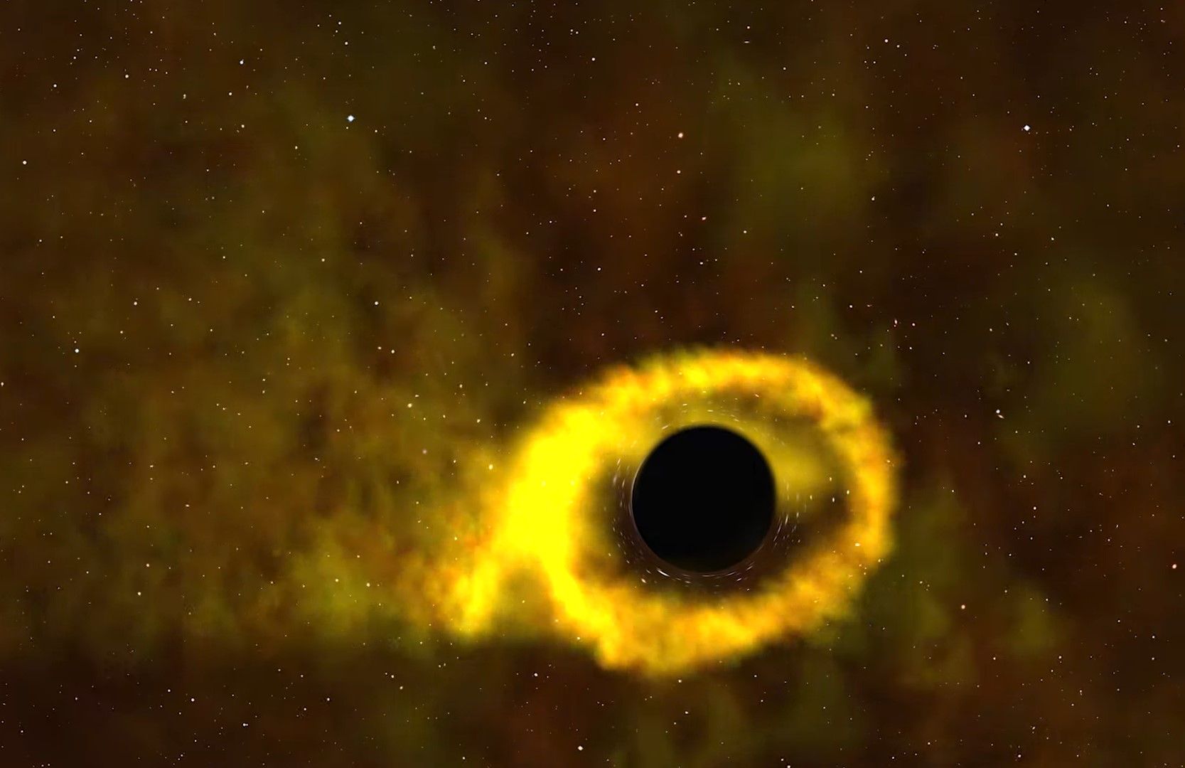 アメリカ航空宇宙局（NASA）が発表。系外惑星探知器「テス」が3億7500万光年離れた超大質量ブラックホールによる恒星の捕食を捉えた。（NASAより）