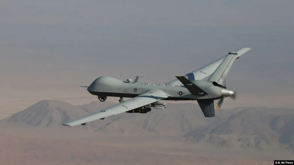 圖為美國空軍的MQ-9A無人機。據報導，美國政府接近批准向台灣出售海上偵察型的MQ-9B海上衛士無人機。（美國空軍官網）