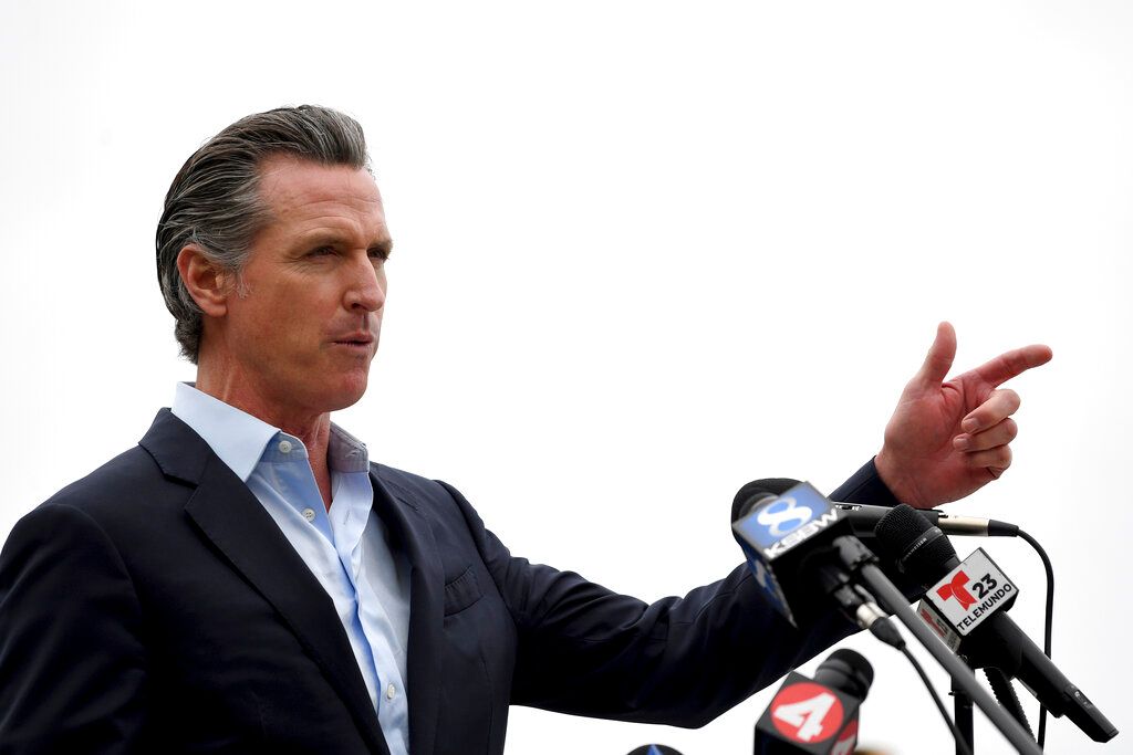 美國加州州長紐森（Gavin Newsom）