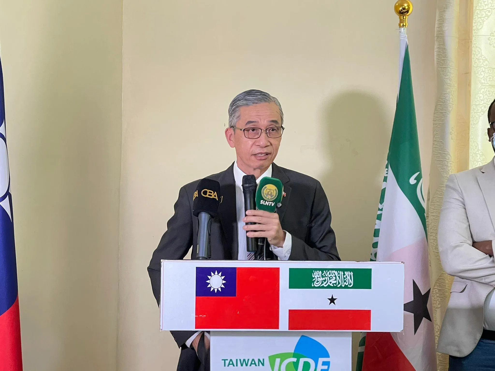 我國駐索馬利蘭代表羅震華（台灣駐索馬利蘭代表處提供）