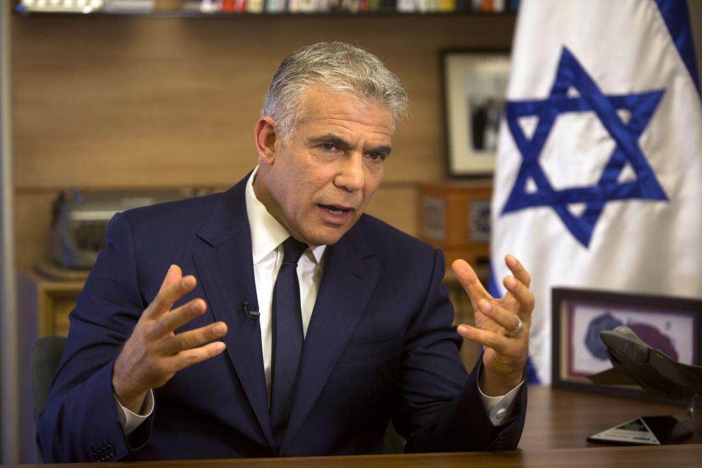 以色列外交部拉皮德（美聯社）