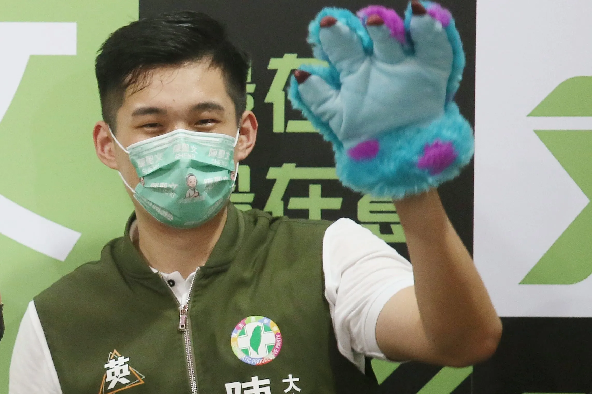 20220725-民進黨台北市議員參選人陳聖文。（柯承惠攝）