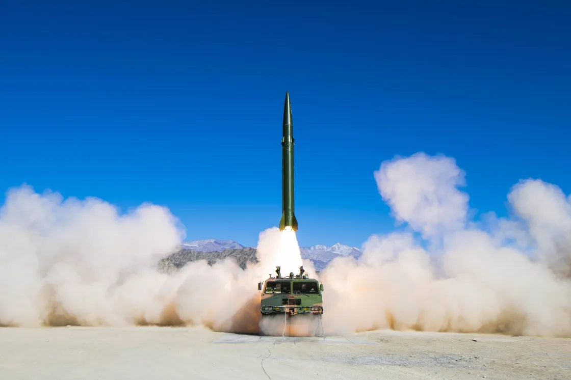 中國的火箭軍。（中國軍網）