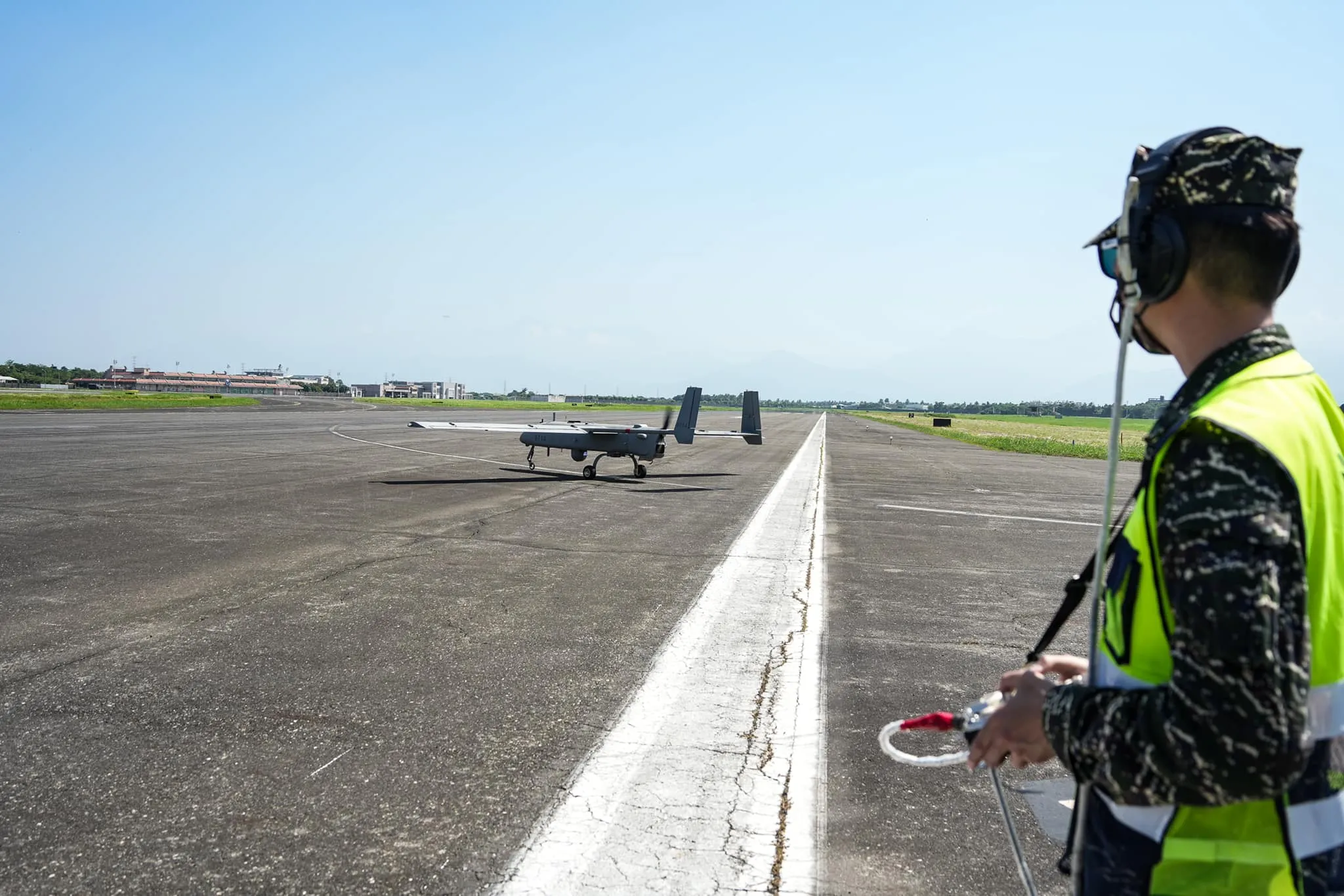 The ROC Navy Albatross unmanned aerial vehicle, as published on the Navy official Facebook page in November 2022