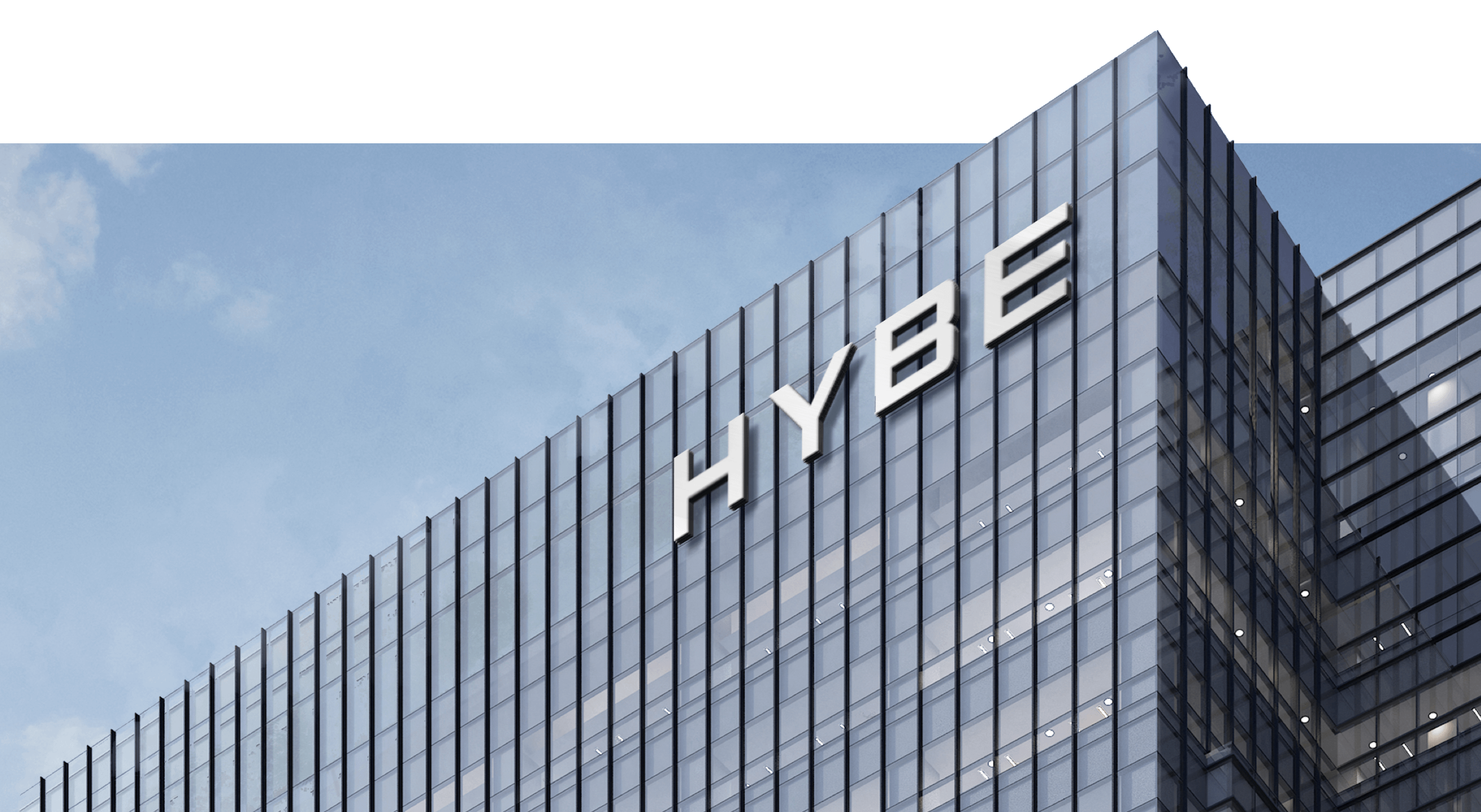 HYBE先前宣佈停止收購SM娛樂的計劃。（圖／翻攝自HYBE官網）