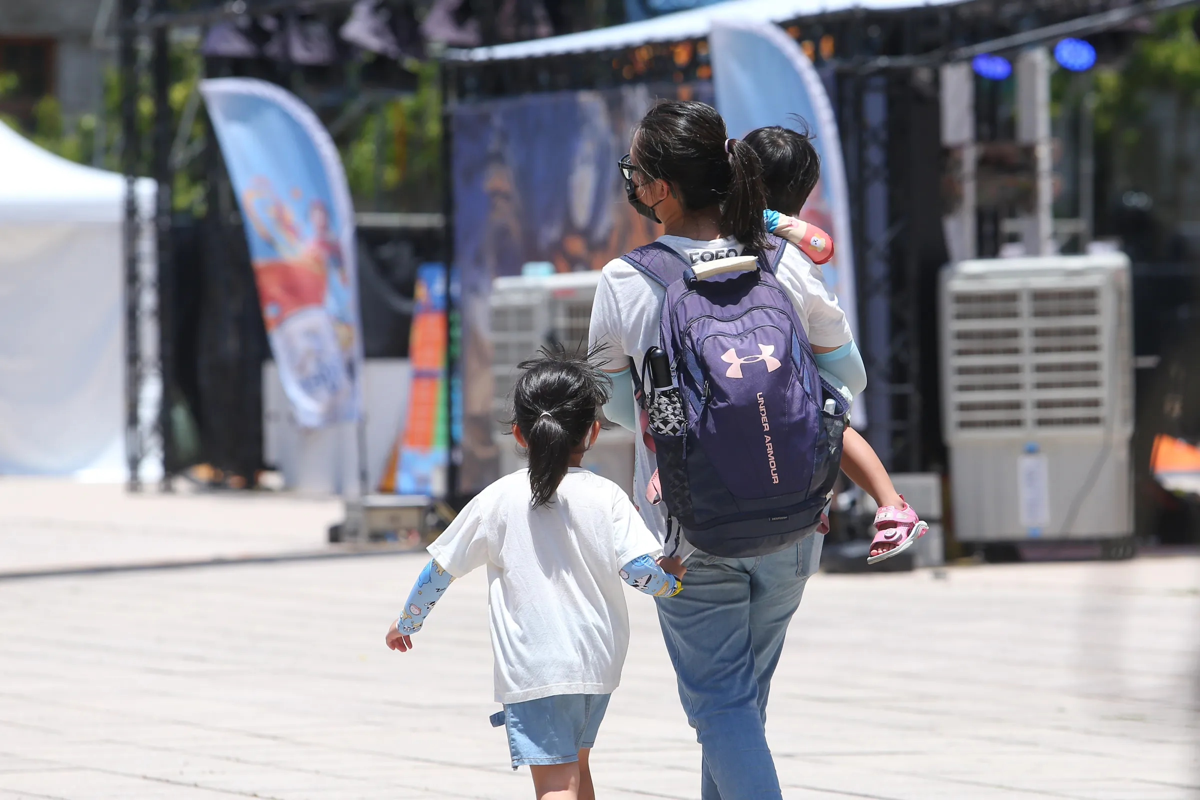 20230708-親子配圖，學齡前兒童，嬰幼兒。（顏麟宇攝）