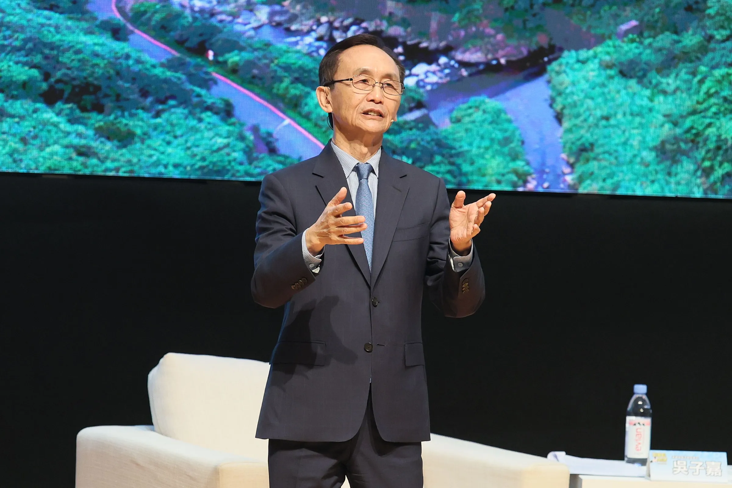 20230721-媒體人吳子嘉21日出席「董事長開講」粉絲見面會。（柯承惠攝）