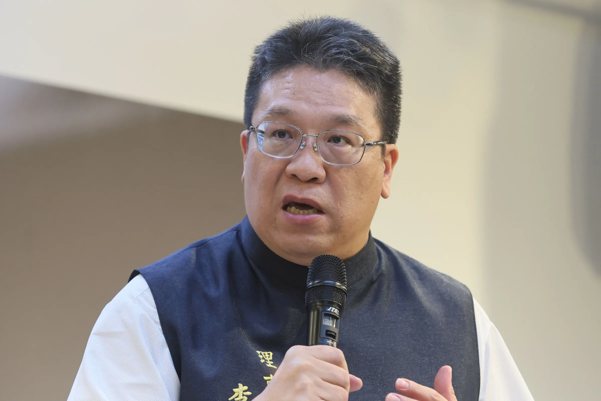 中華優質旅遊發展協會理事長李奇嶽。（柯承惠攝）