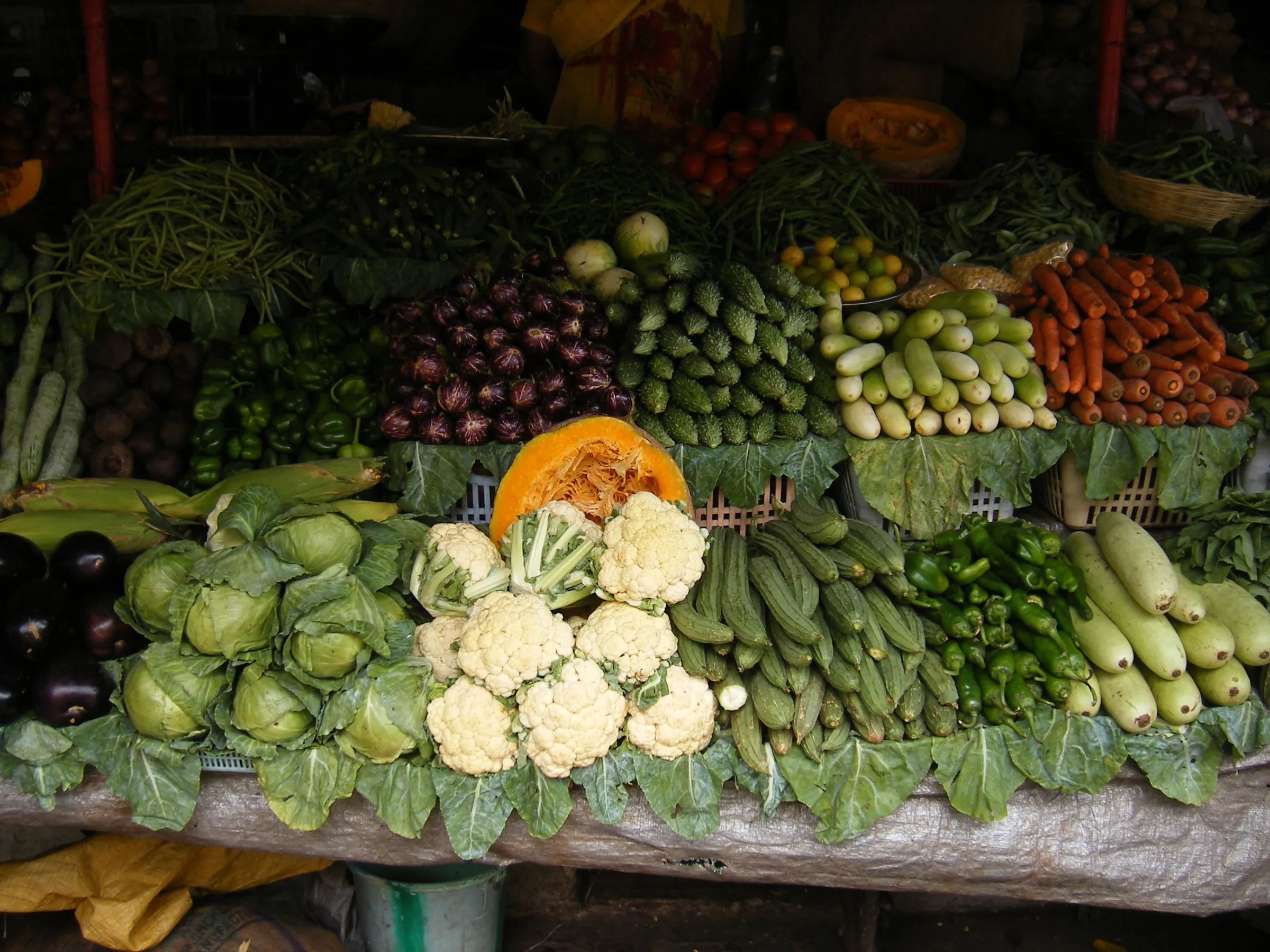 蔬菜，市場（shankar s.@flickr／CC BY 2.0）