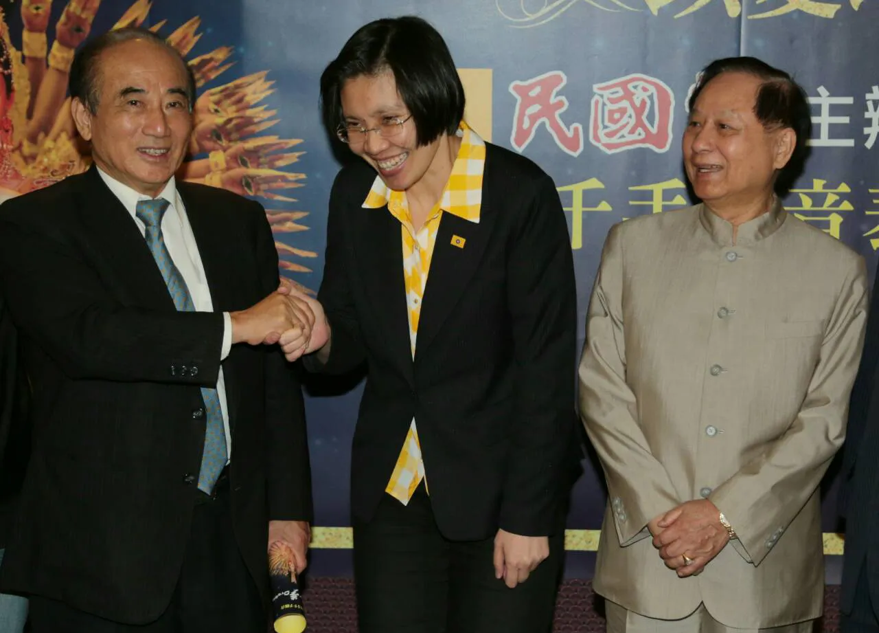 20150626民國黨在台北國際會議中心主辦「2015千手觀音My夢Dream」活動，現場湧入上千人，民國黨主席徐欣瑩、妙天禪師、立法院長王金平等人皆出席。（余志偉攝）