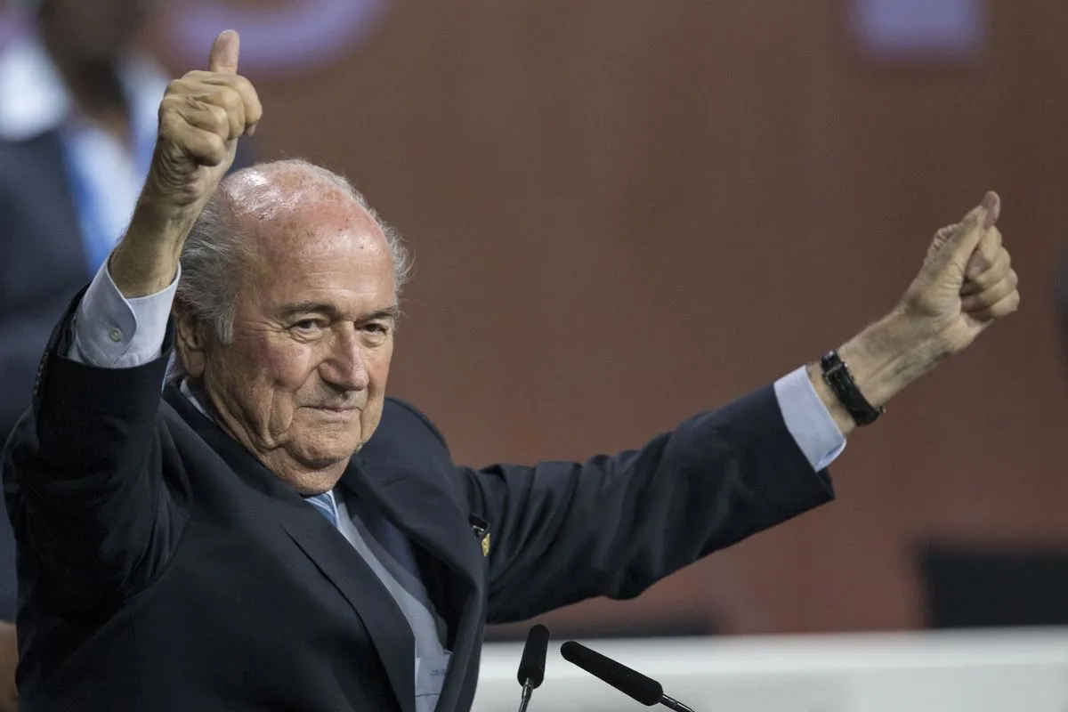 國際足總（FIFA）主席布拉特（Sepp Blatter）