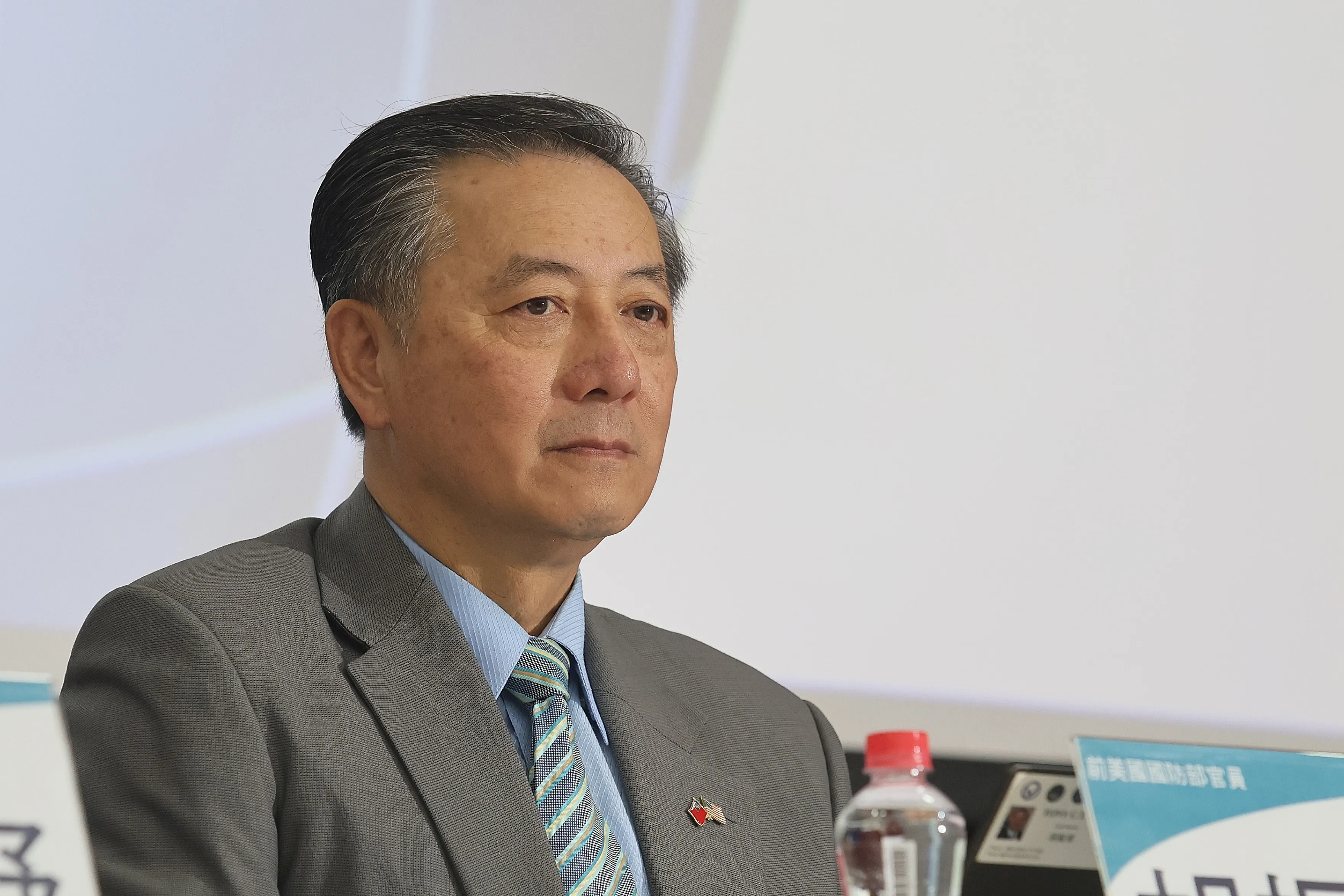 20240413-元米国防省官僚の胡振東（Tony Hu）。（柯承惠撮影）