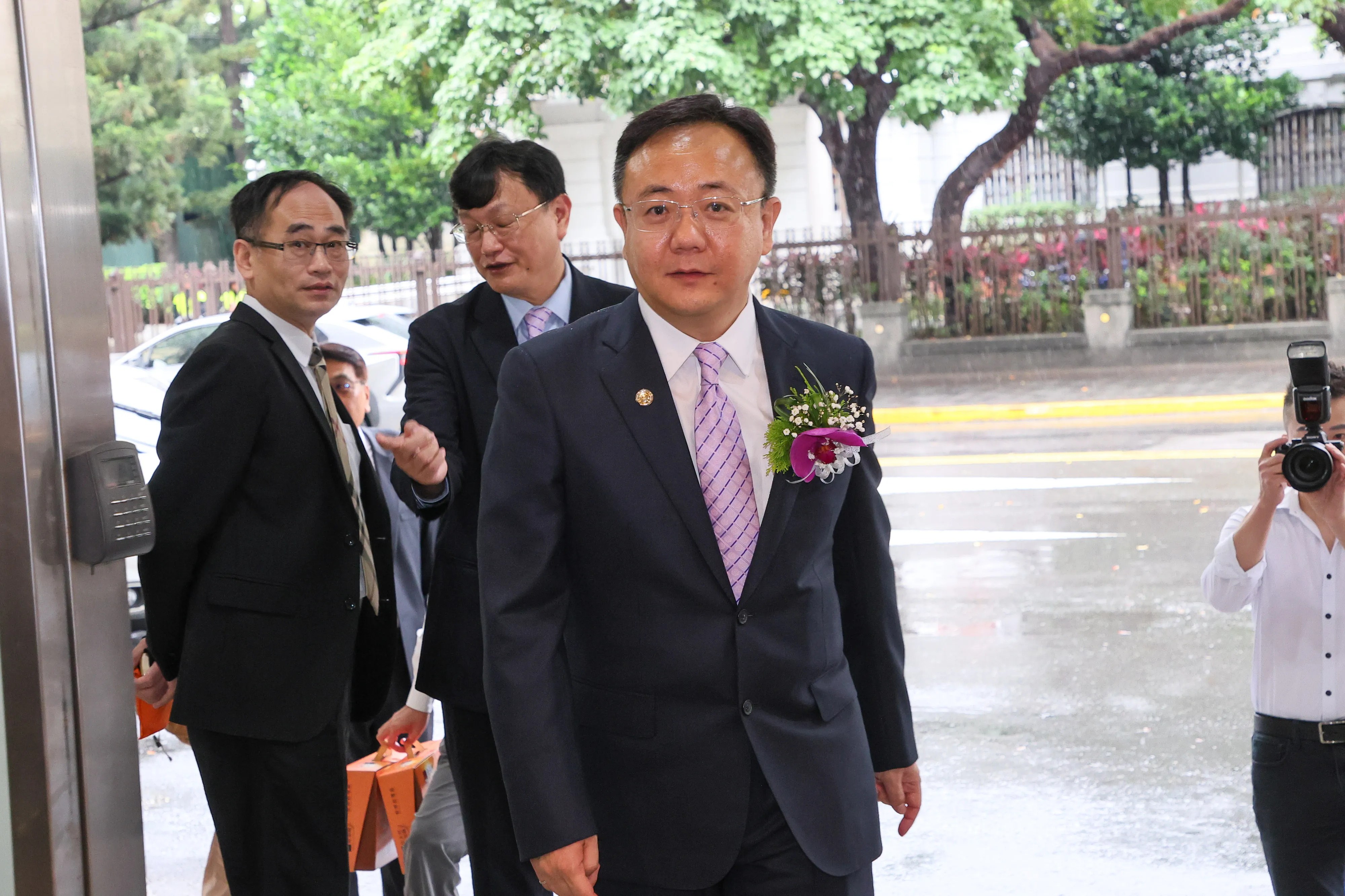 20240528-新任廉政署長馮成28日出席「法務部廉政署卸、新任署長交接暨宣誓典禮」。（顔麗玉攝）