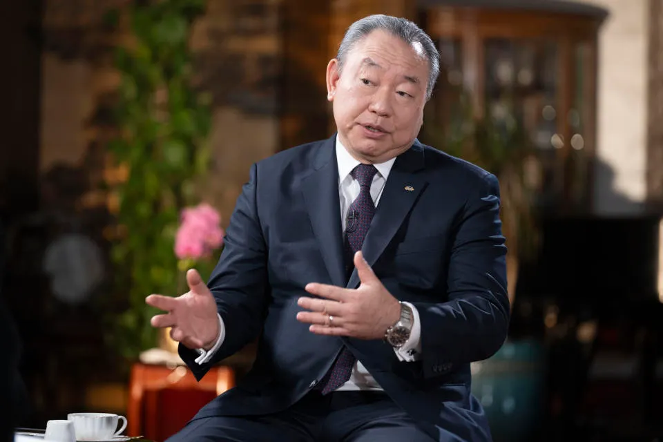 駐美代表・俞大㵢氏（AP通信）