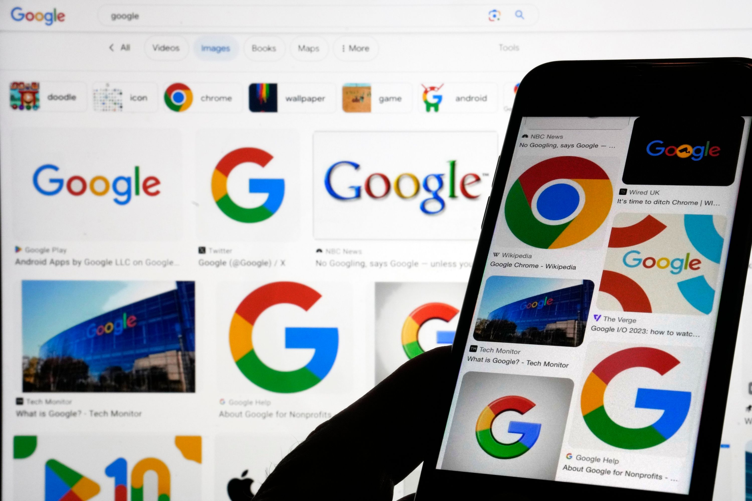 Google、谷歌。（美聯社）