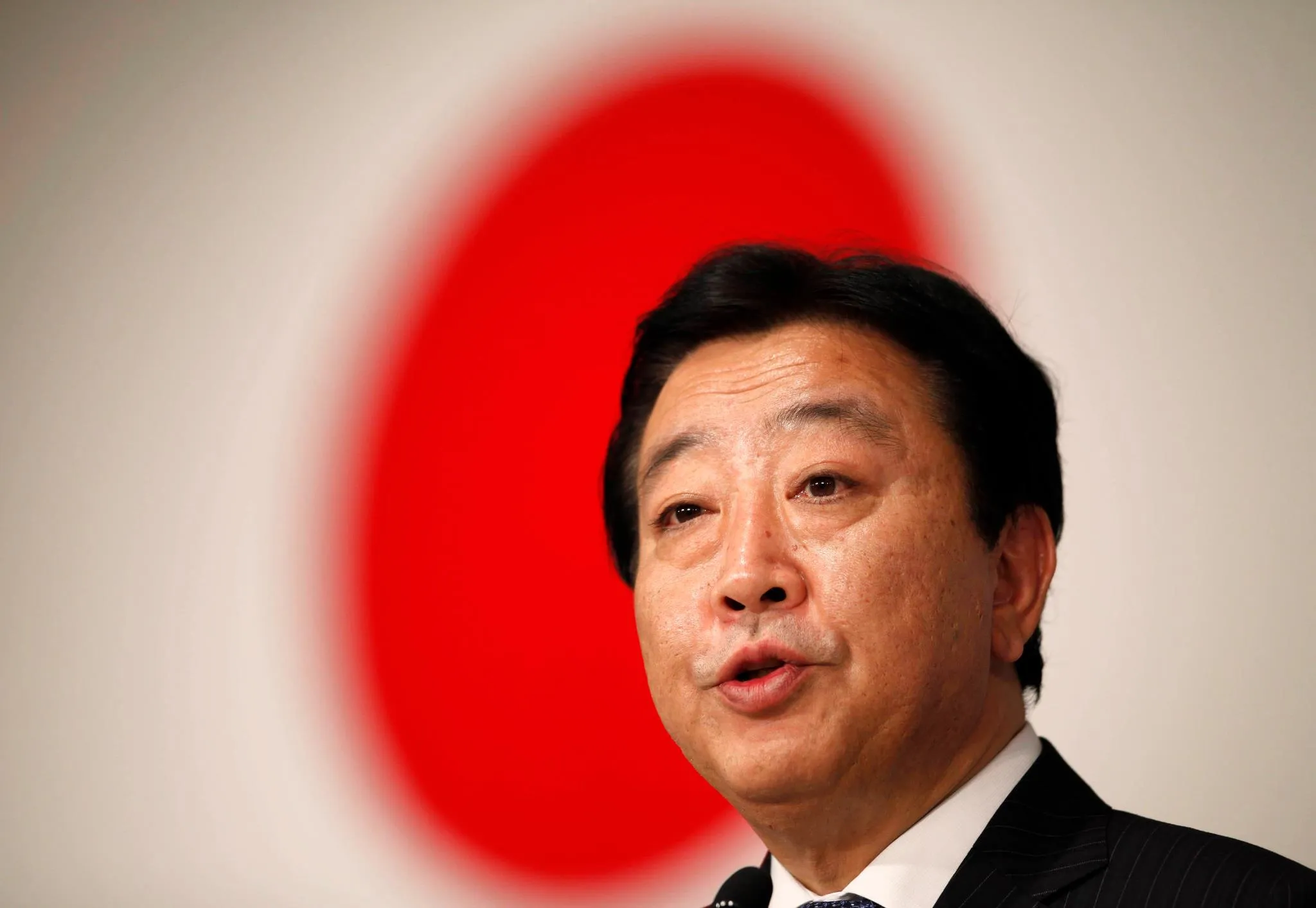 日本前首相野田佳彥。（取自野田佳彥臉書）