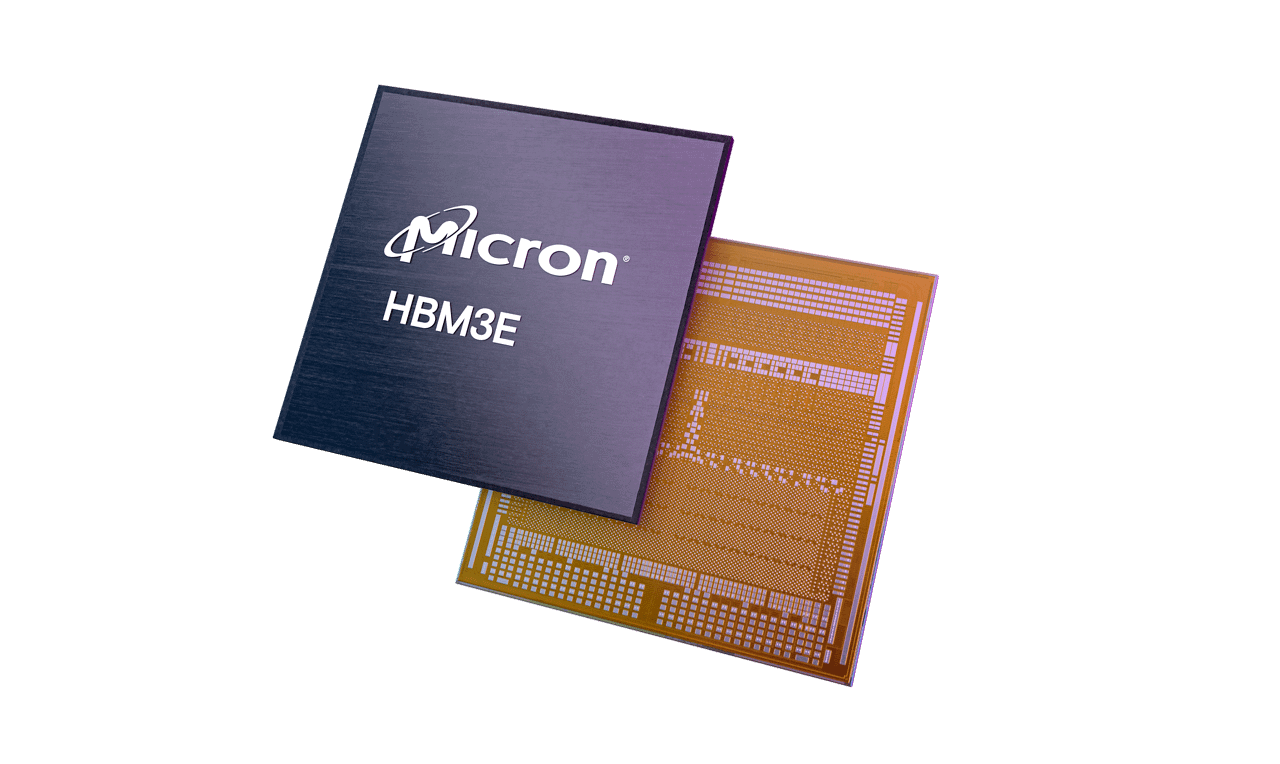 資料中心廣為建設、AI應用盛行之際，高頻寬記憶體（HBM）用量預估將遽增（圖片來源：美光科技官網）