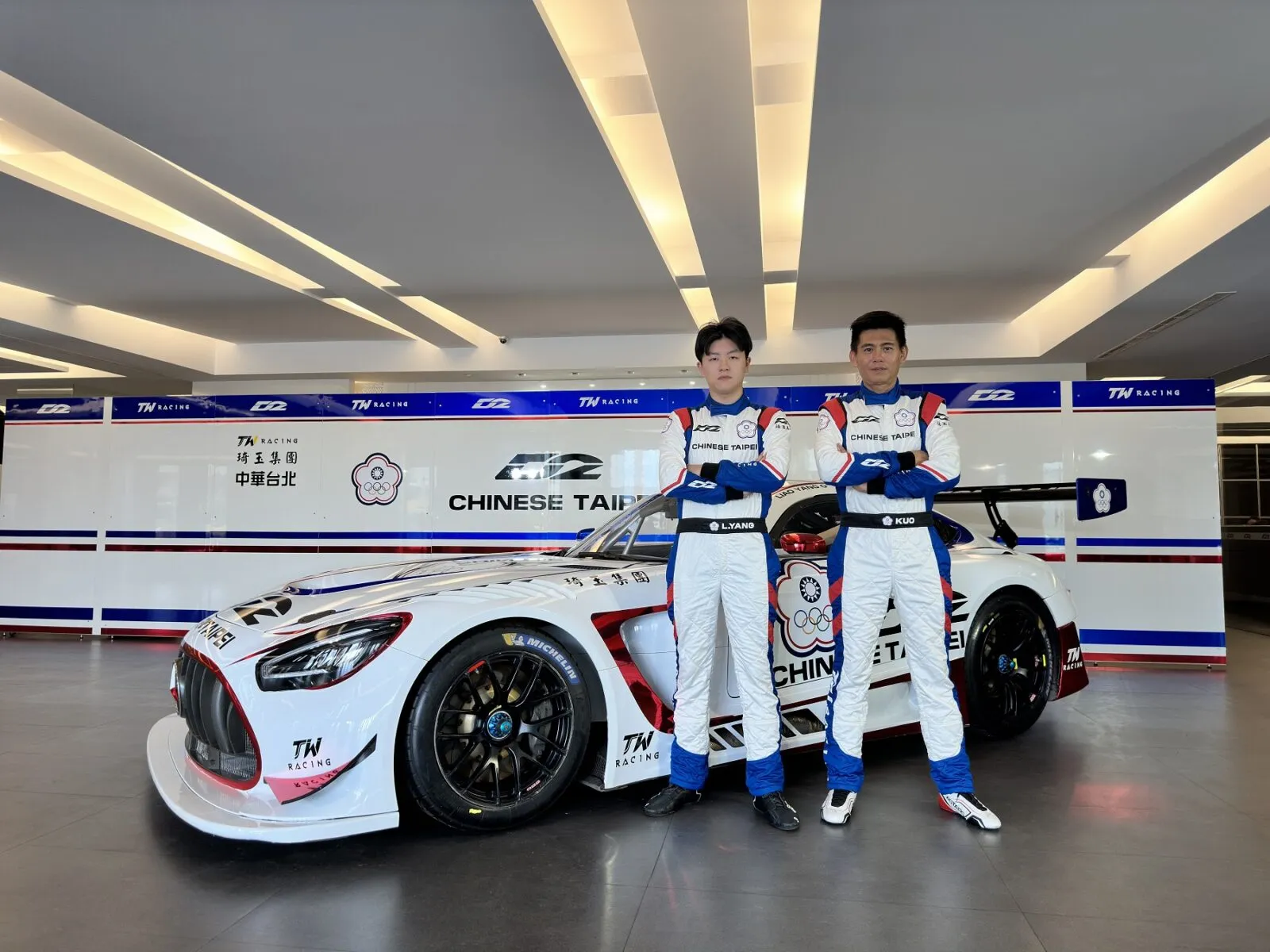 D2 Racing參加2024賽車世運會廖洋、郭國信授旗出征