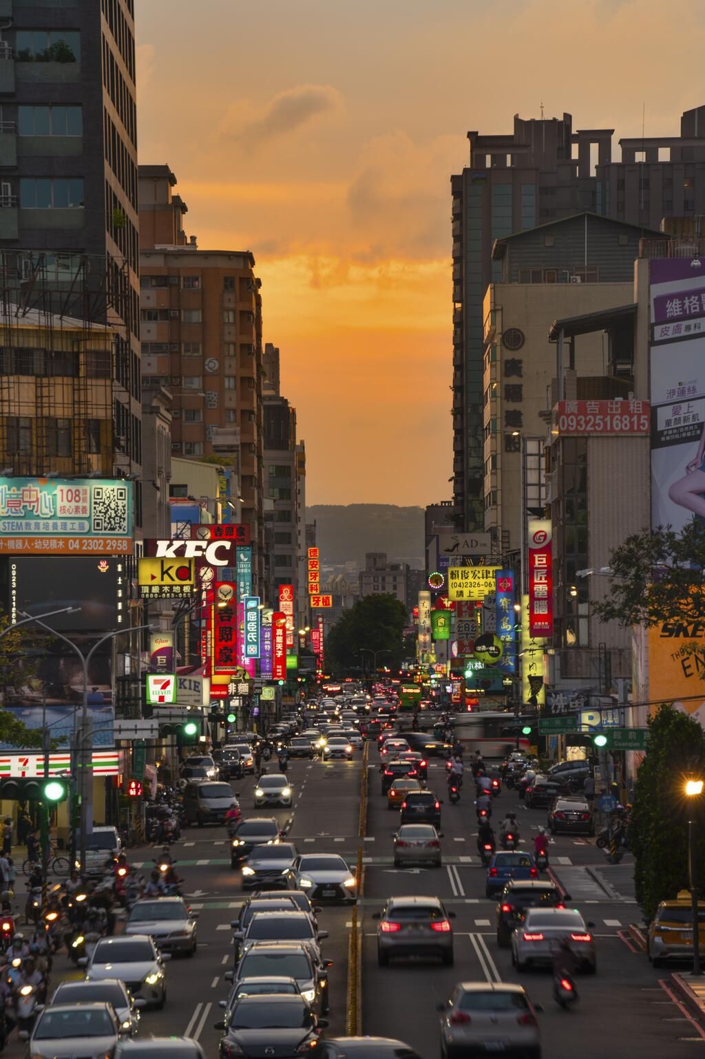 台中公益路商圈。（取自臺中觀光旅遊網）