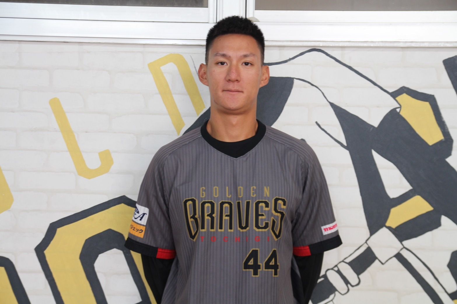 棒球選手張為瀚。（黃信維攝）