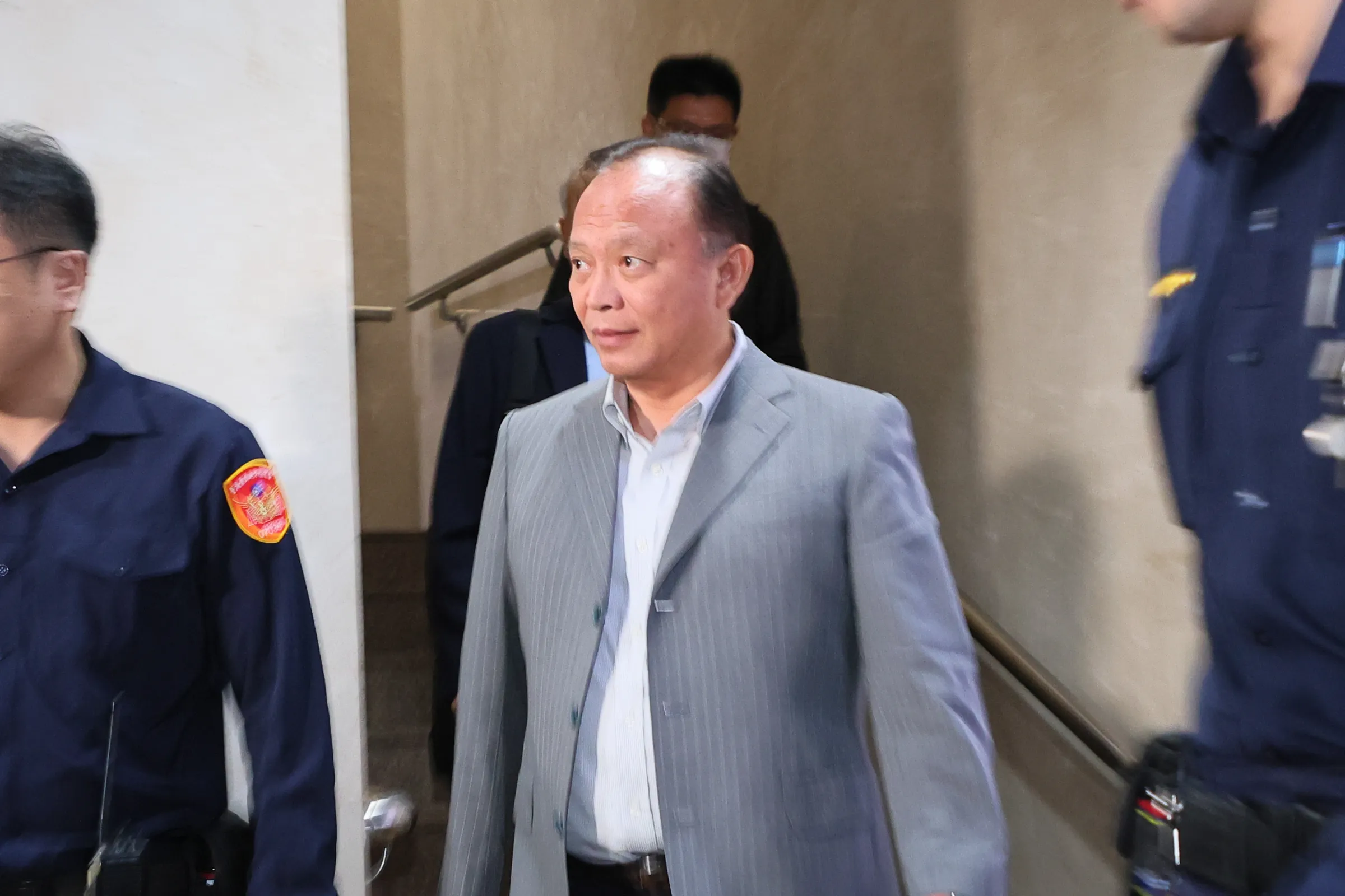 陳欧珀氏の失脚、林聡賢氏（中央）の落馬を経て、宜蘭の実権は陳金徳氏が握ることとなった。（資料写真、顔麟宇撮影）