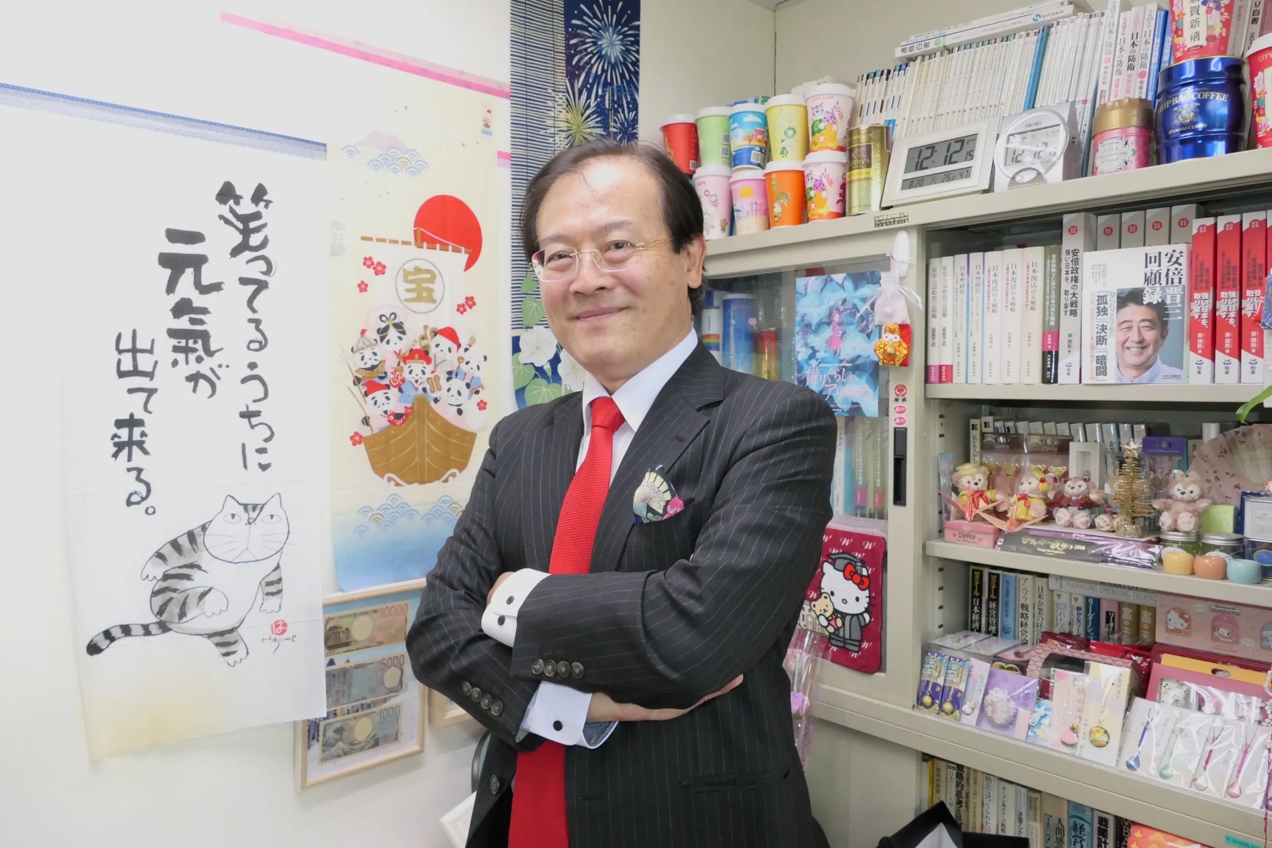 淡江大學日本政經研究碩士班教授蔡錫勲。（蔡錫勲提供）