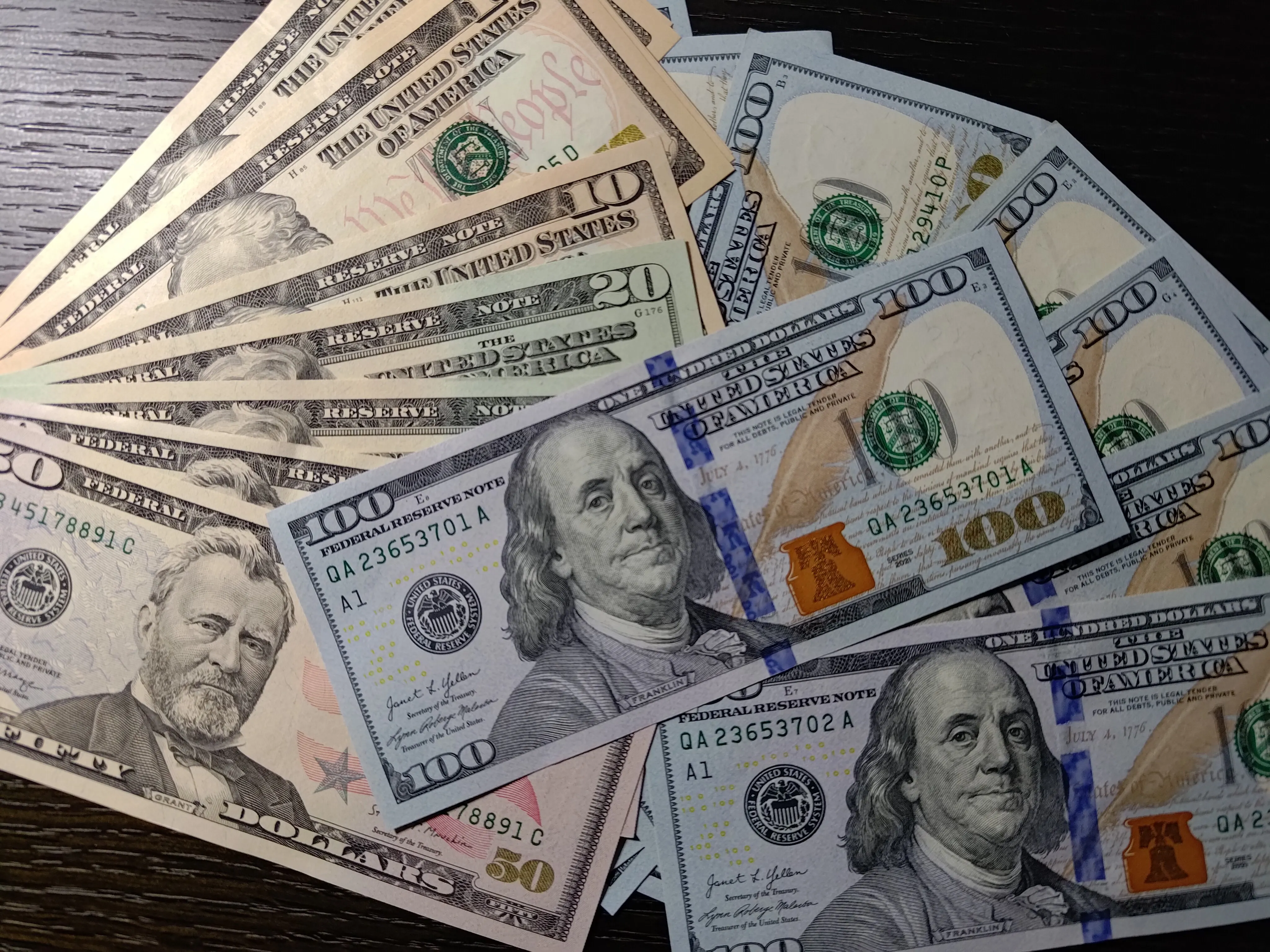 20240923-美金、美元、美鈔、鈔票。（風傳媒資料照）