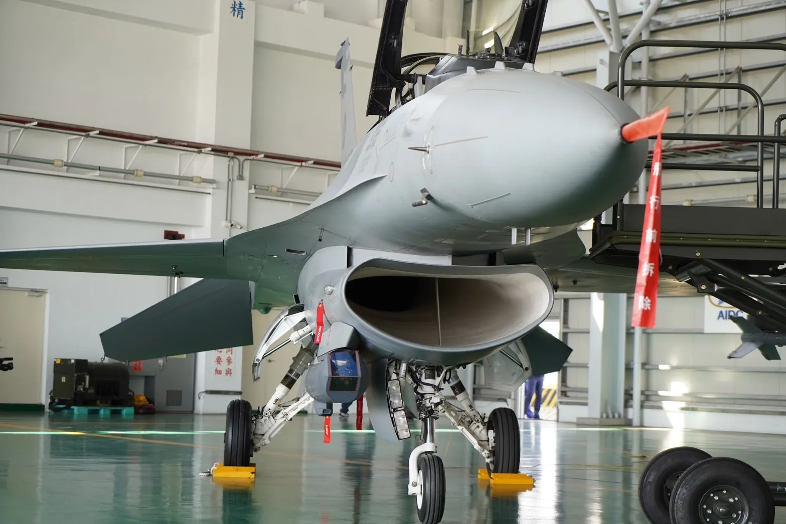 20250121-F-16V Block 20。（張曜麟撮影）