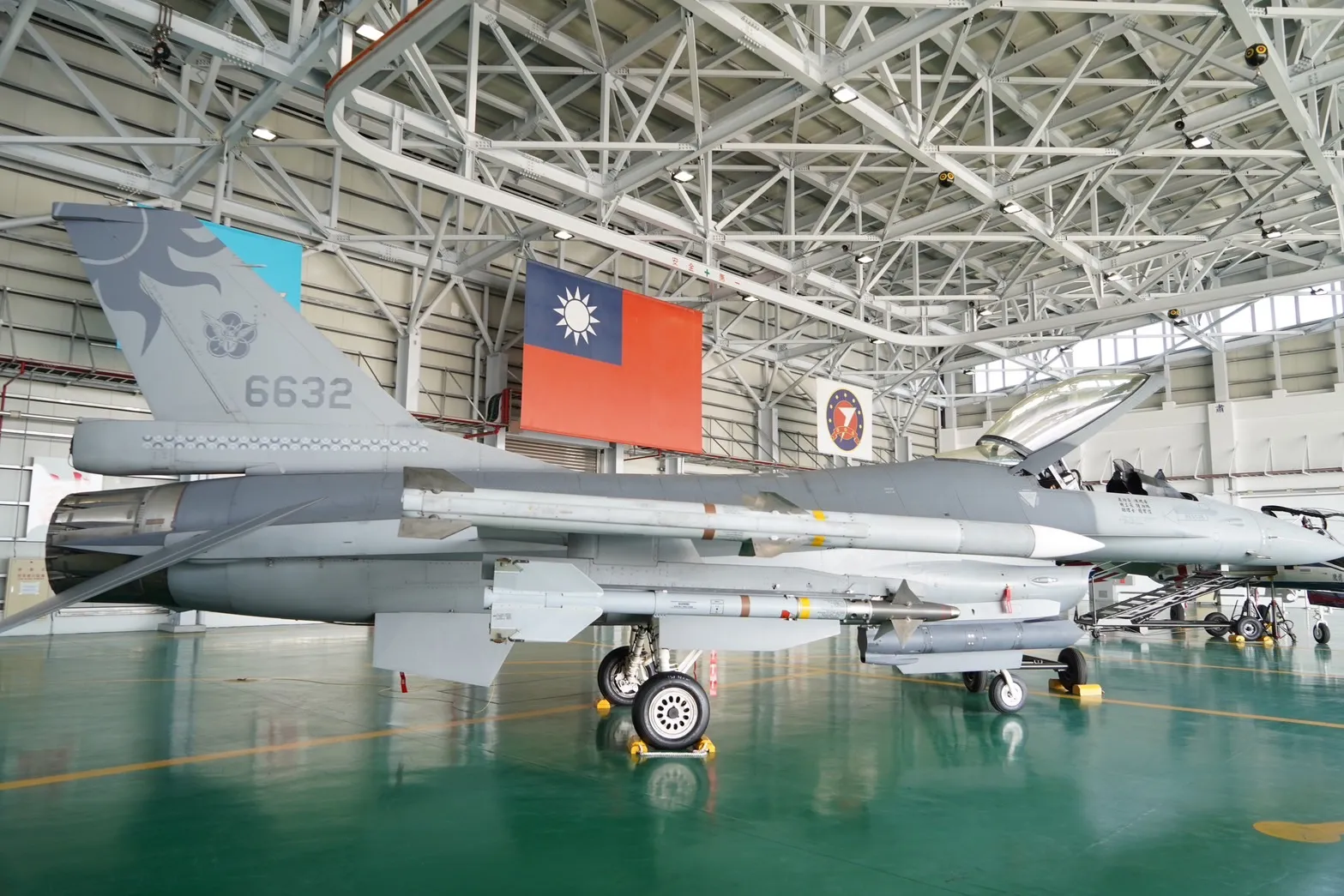 20250121-F-16V Block 20。（張曜麟攝）