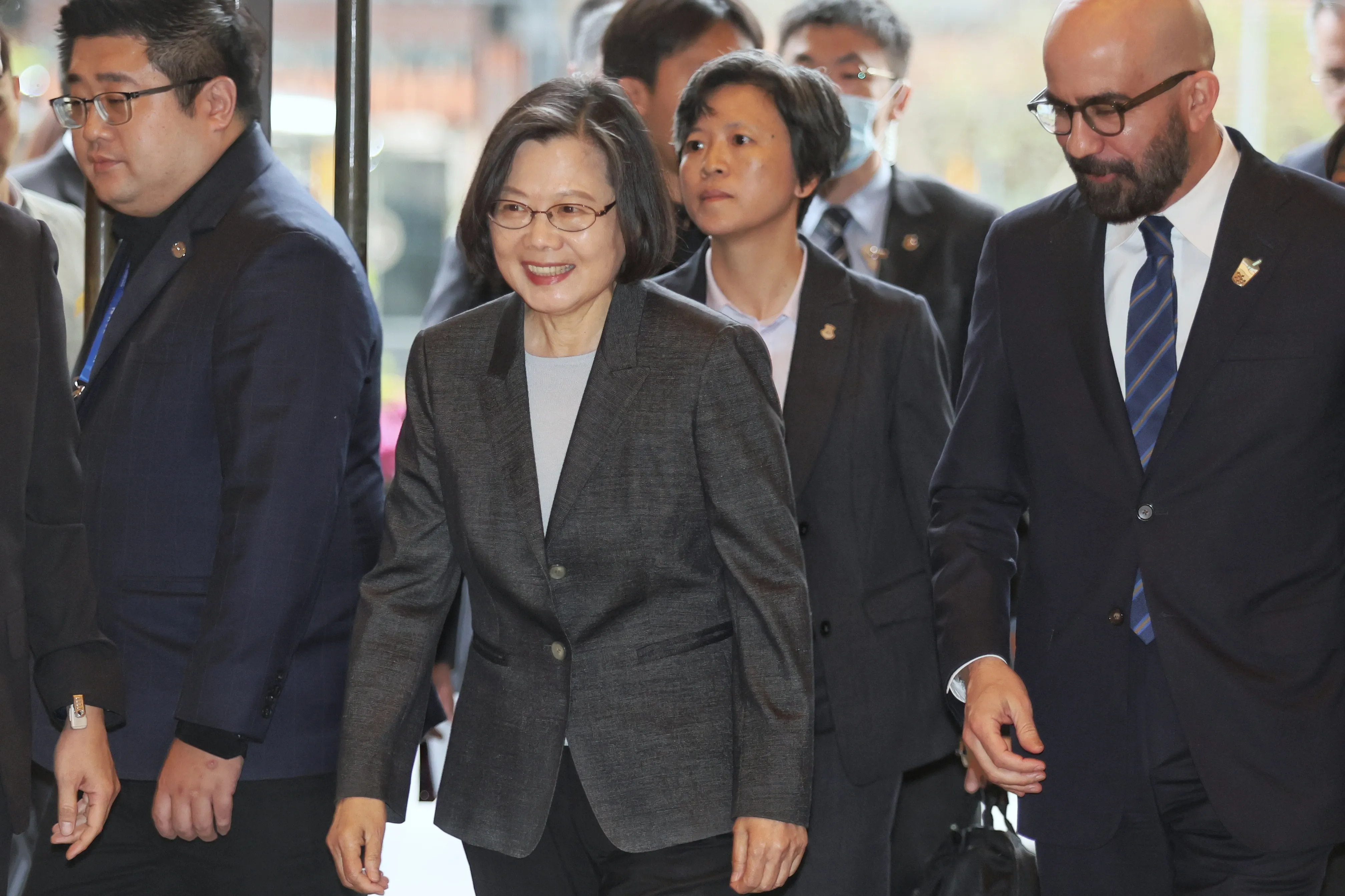 20250220- 前總統蔡英文20日出席「2025哈利法克斯台北論壇」。（柯承惠攝）