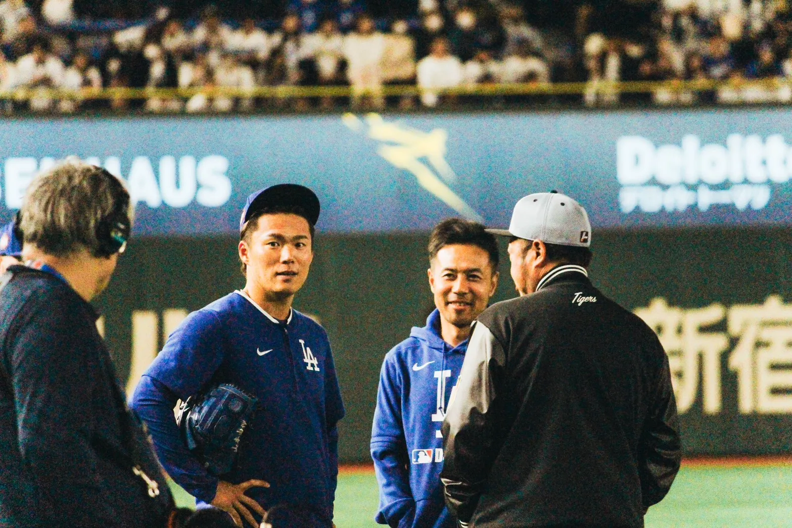 20250316-洛杉磯道奇隊投手山本由伸。（陳冠齡攝）