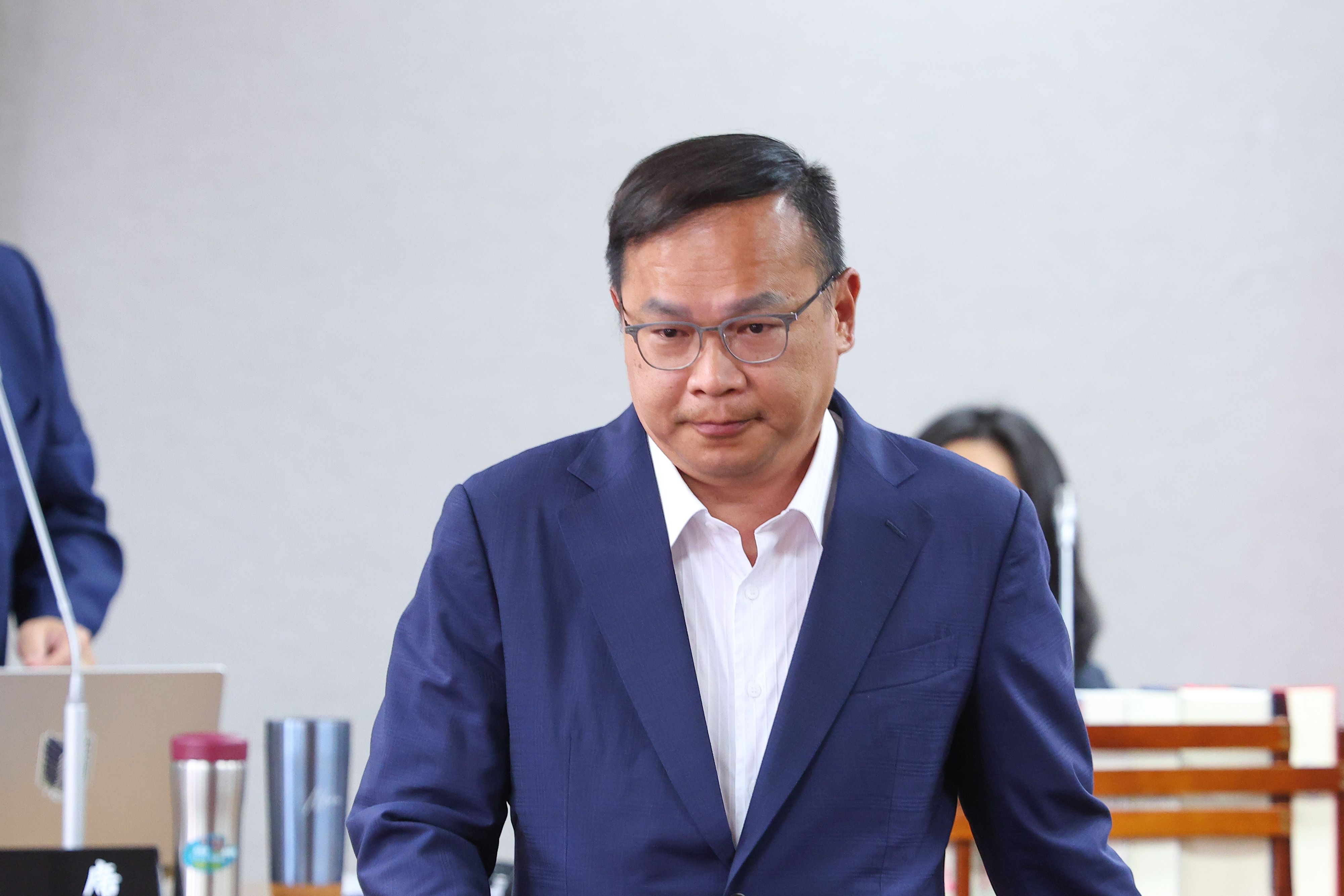 20250327-民進黨立委王義川27日出席司法法制委員會。（顏麟宇攝）