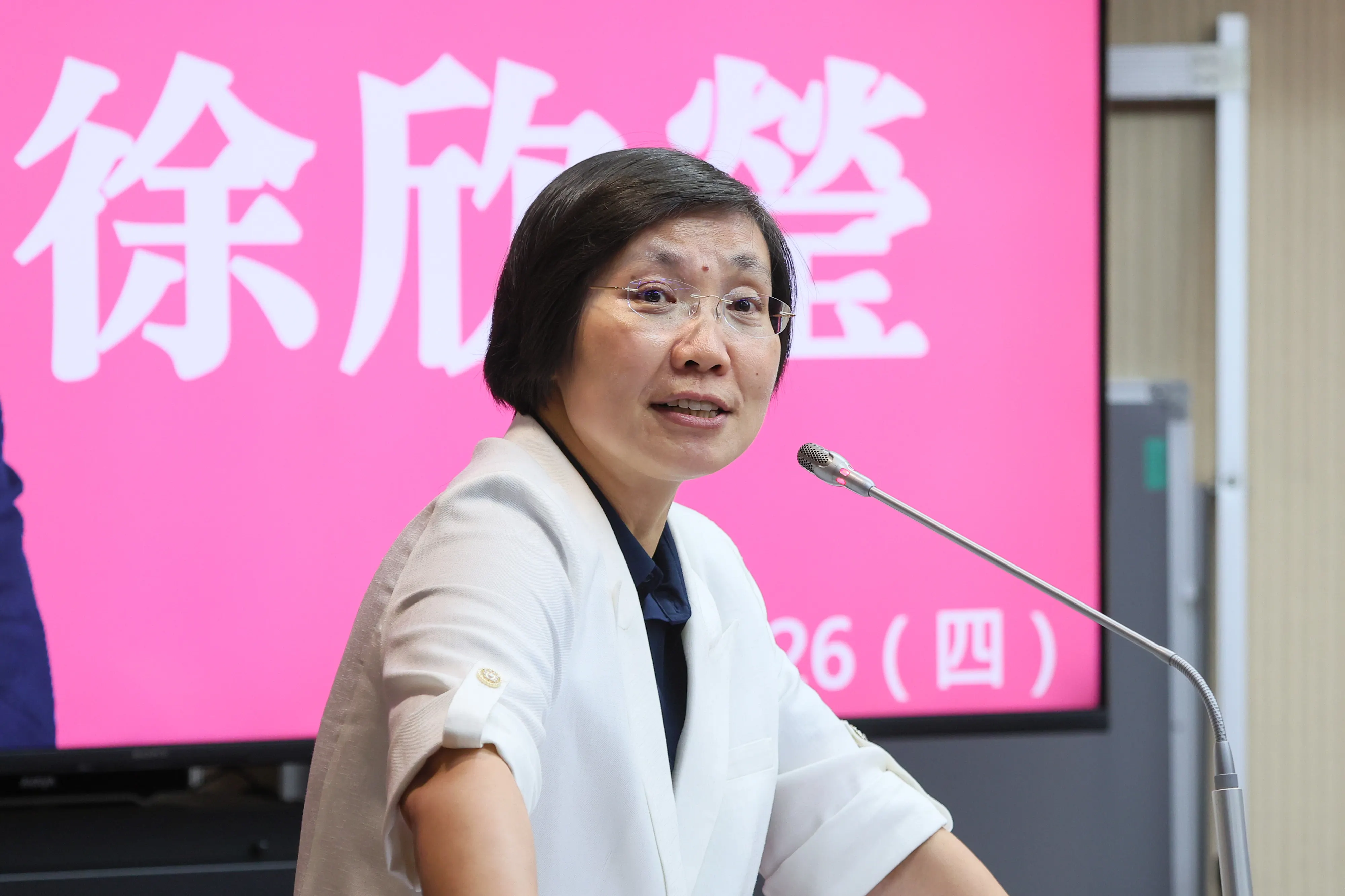 20240926-國民黨立委徐欣瑩26日於交通委員會質詢。（顏麟宇攝）