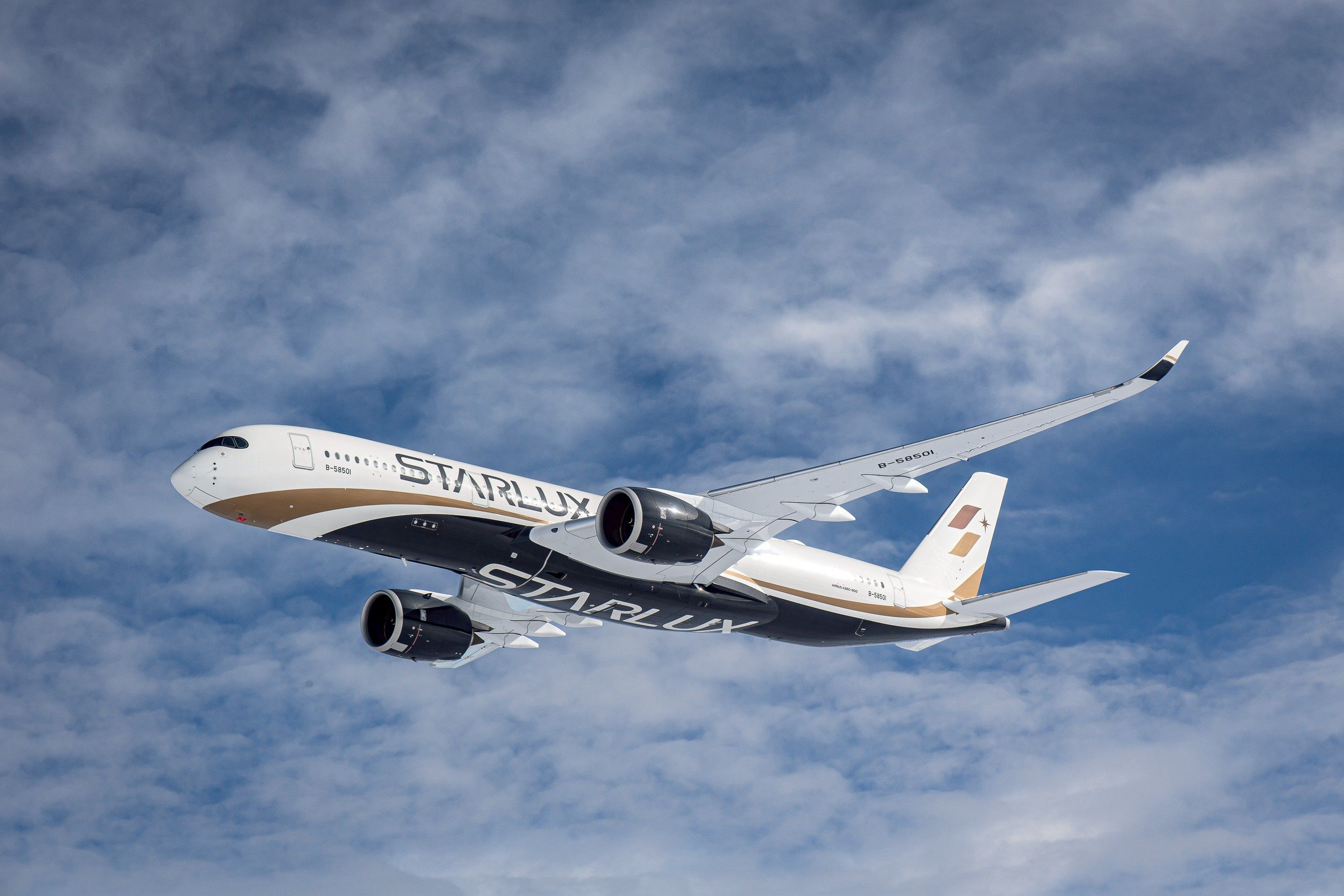 星宇航空台北-安大略航線以A350客機執飛。