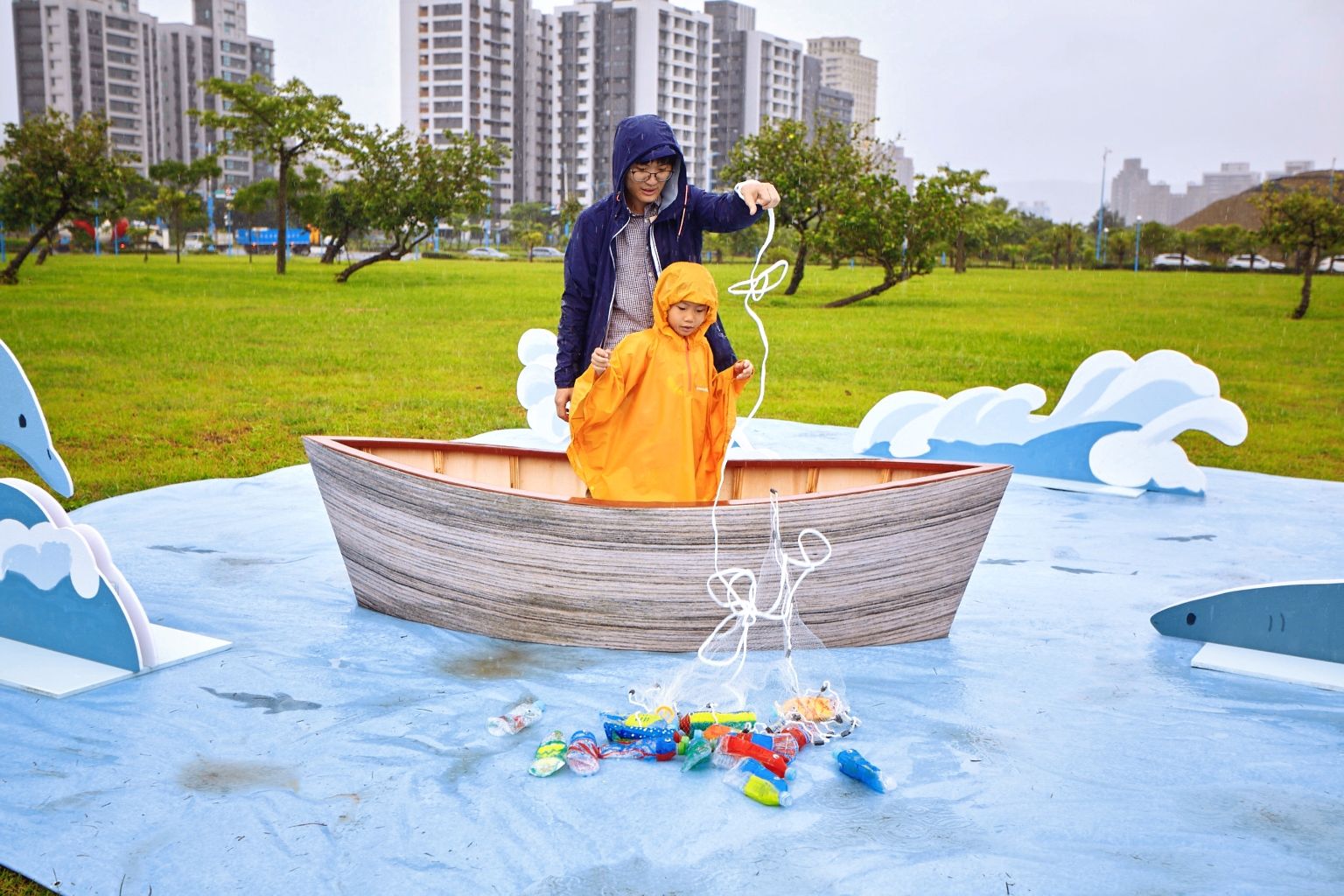 「鳥人爭奪賽」邀請參賽家庭挑戰古代競技（圖/十三行博物館提供）