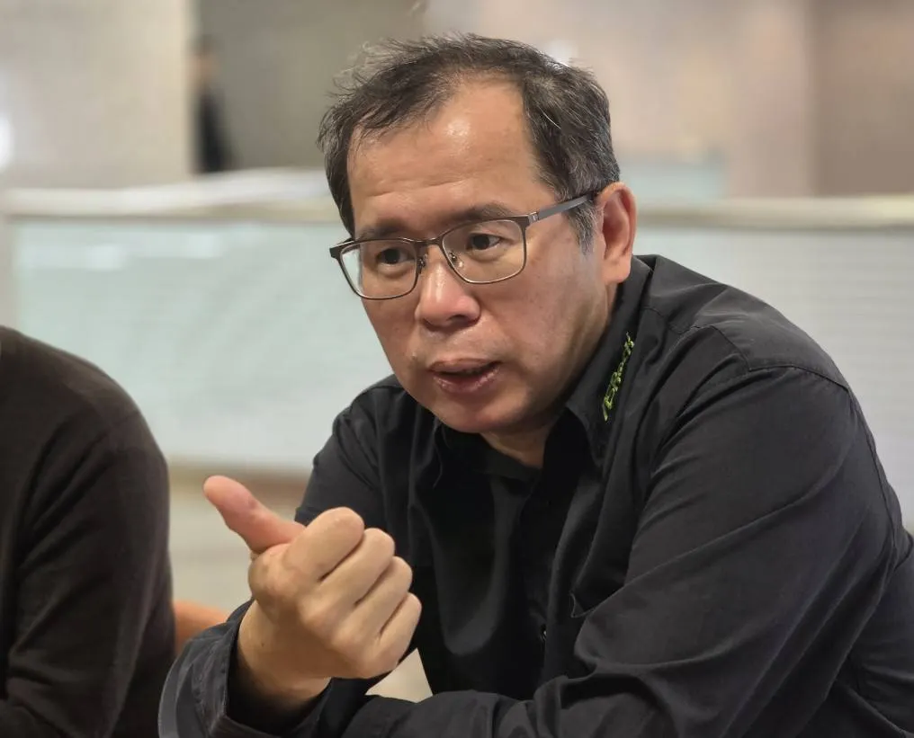 20250528-華擎總經理許隆倫。（魏鑫陽攝）