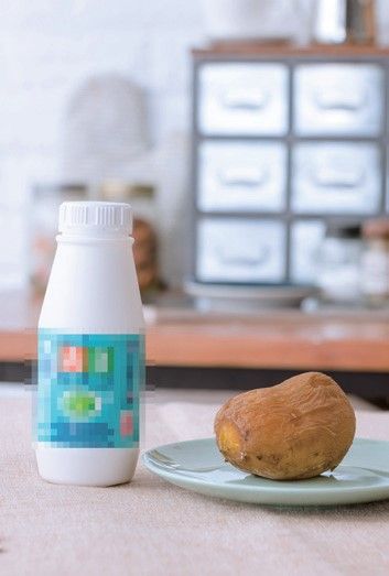 優酪乳配地瓜。（圖／橙實文化提供）