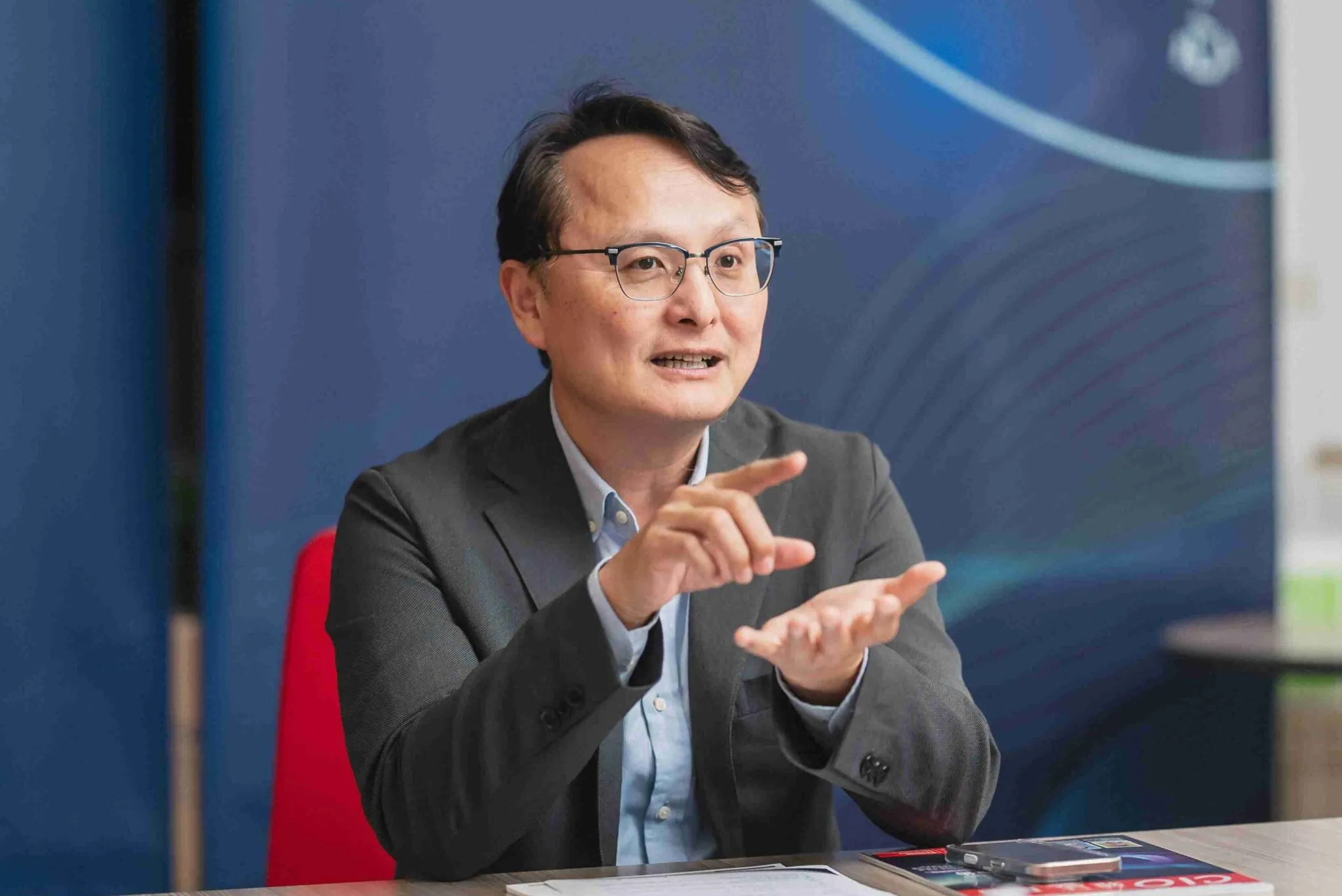 雲林科技大學校長張傳育。（雲林科技大學提供）