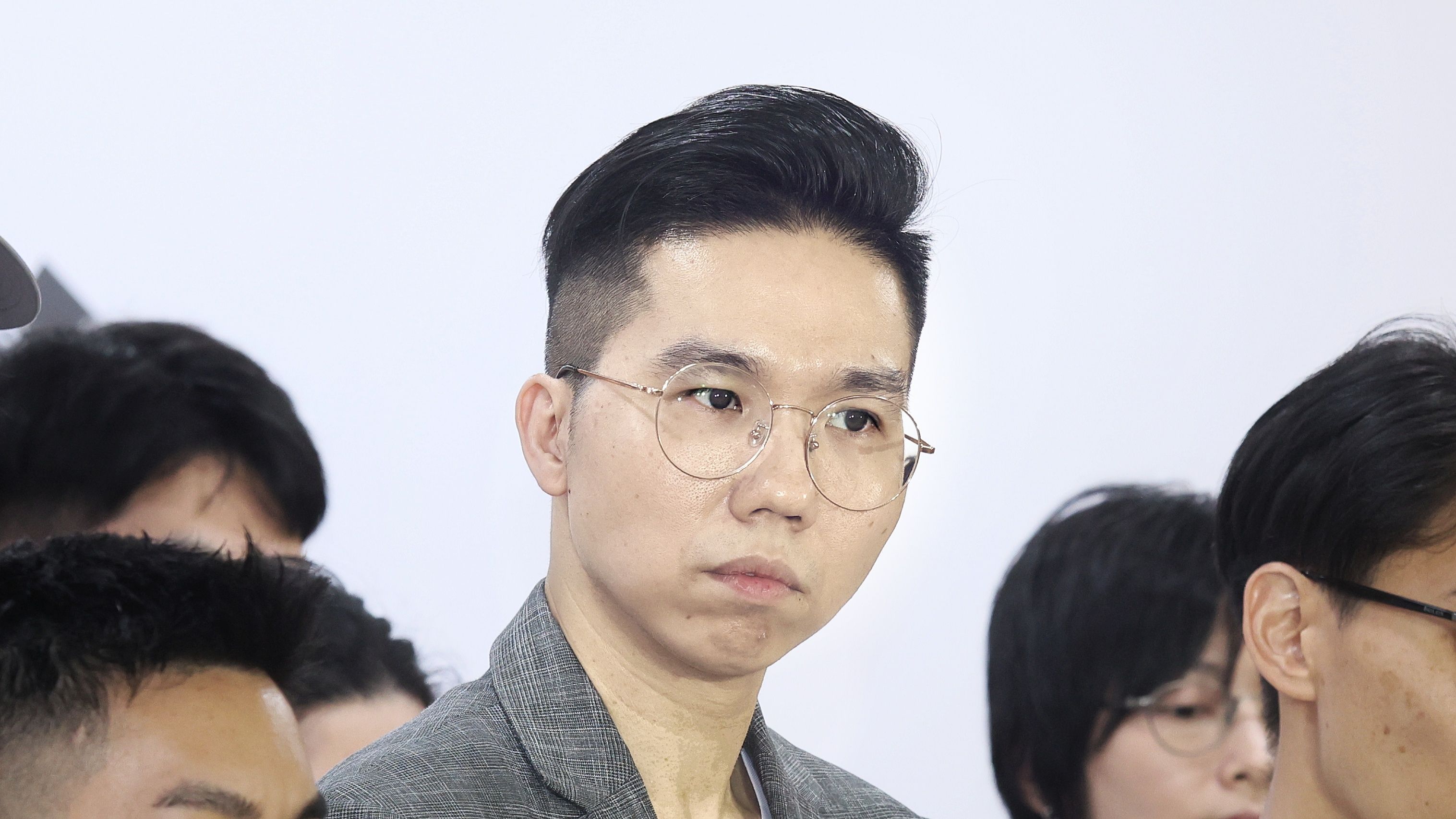 20250611-「黨外在野大聯盟」11日舉行成立大會，歷史哥李易修出席。（柯承惠攝）