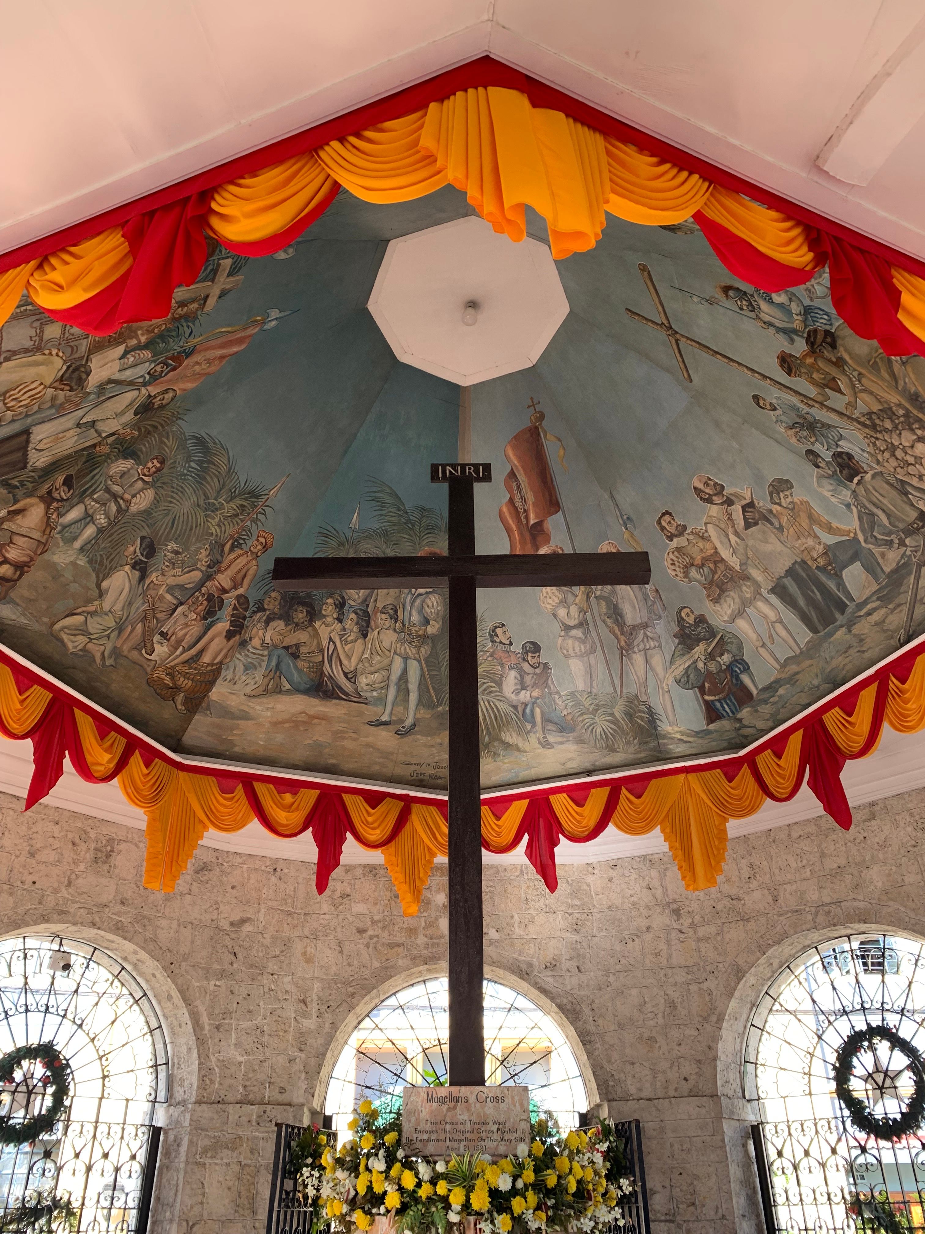 菲律賓麥哲倫十字架。（資料照／梁溶珈攝）
