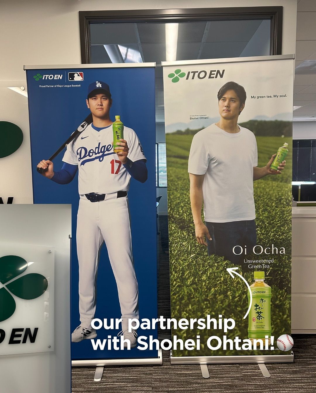 日本知名茶飲品牌伊藤園進軍美國市場多年，甚至找大谷翔平當代言人。（翻攝自伊藤園粉專）